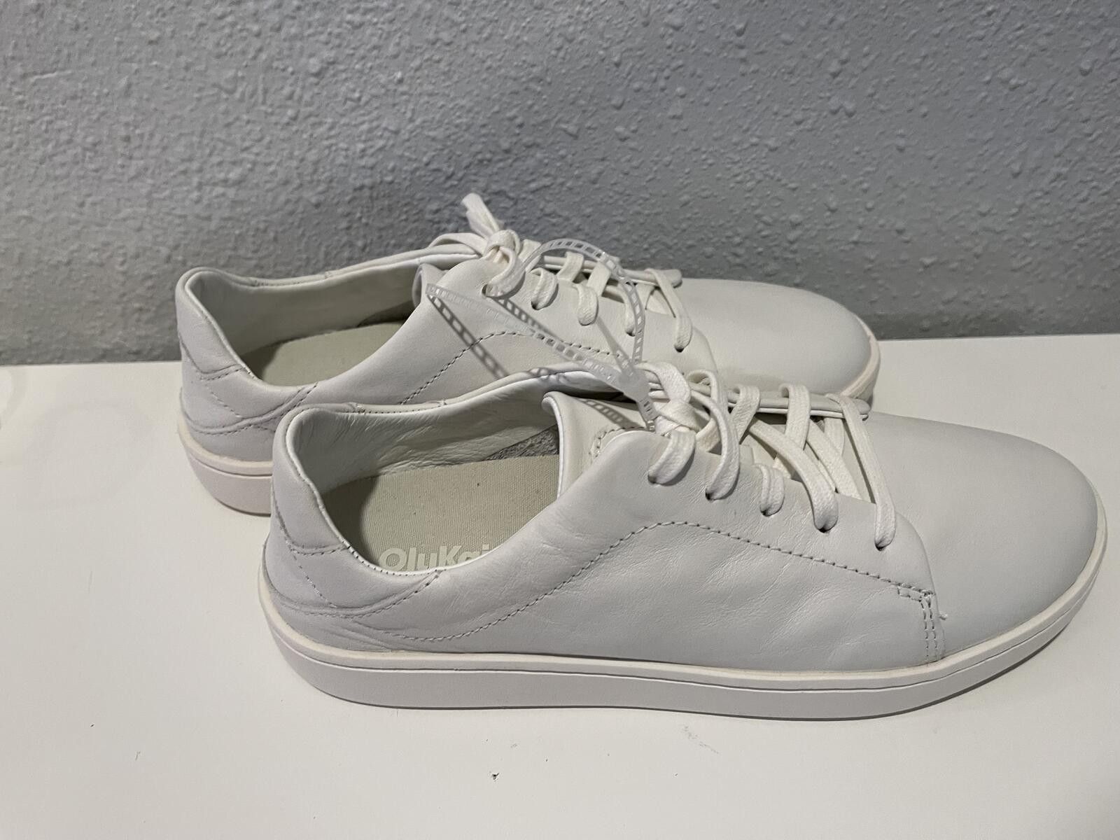Olukai Olukai Pehuea Li'L W White Sneakers Women's Size 8 Size US 8 / IT 38 - 3 Thumbnail