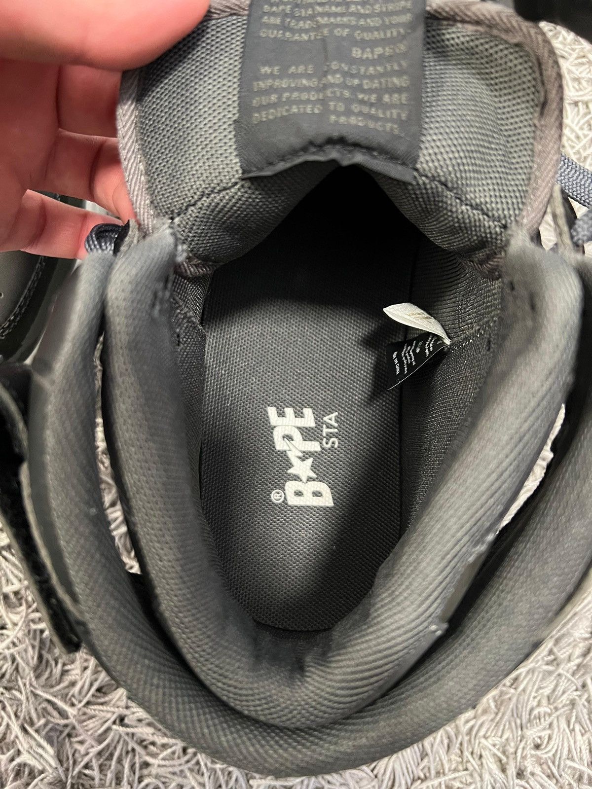 Bape A Bating ape high Bape Sta Size US 8.5 / EU 41-42 - 6 Thumbnail