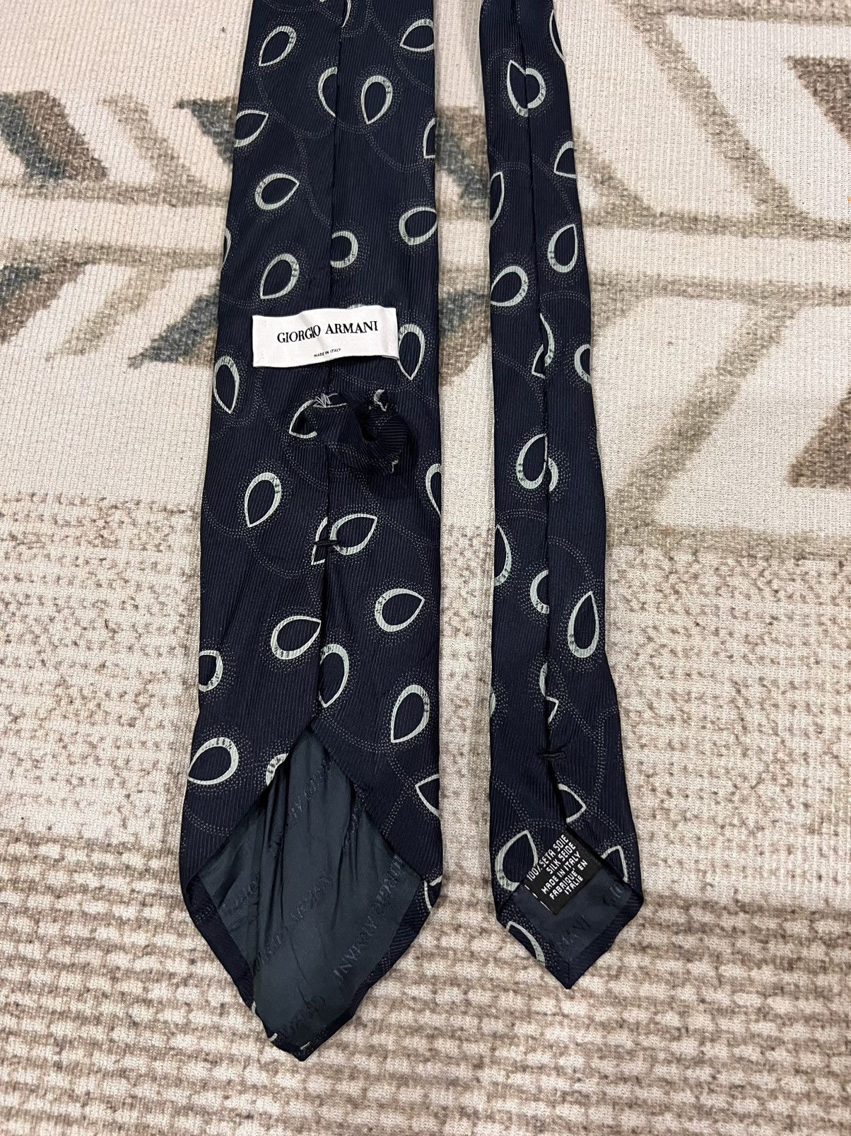 Giorgio Armani Giorgio Armani Silk Tie Size ONE SIZE - 4 Thumbnail