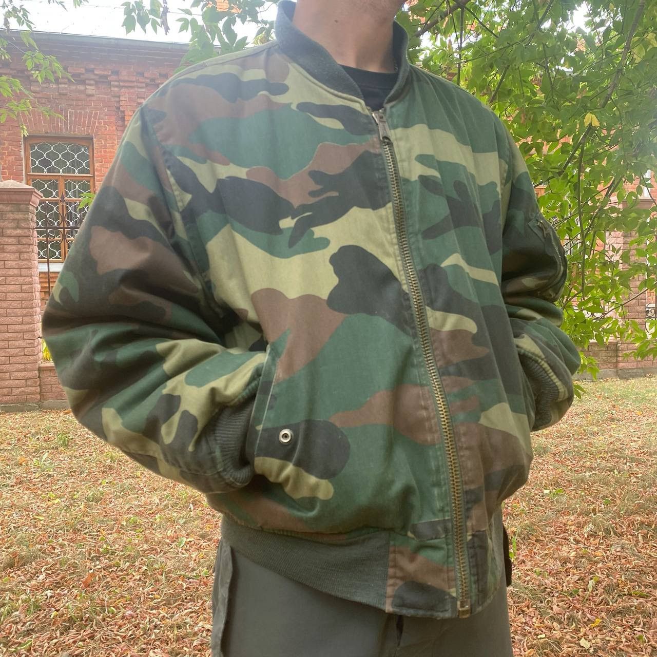 Delta Fostex garments MA-1 delta bomber riot! Size US M / EU 48-50 / 2 - 1 Thumbnail