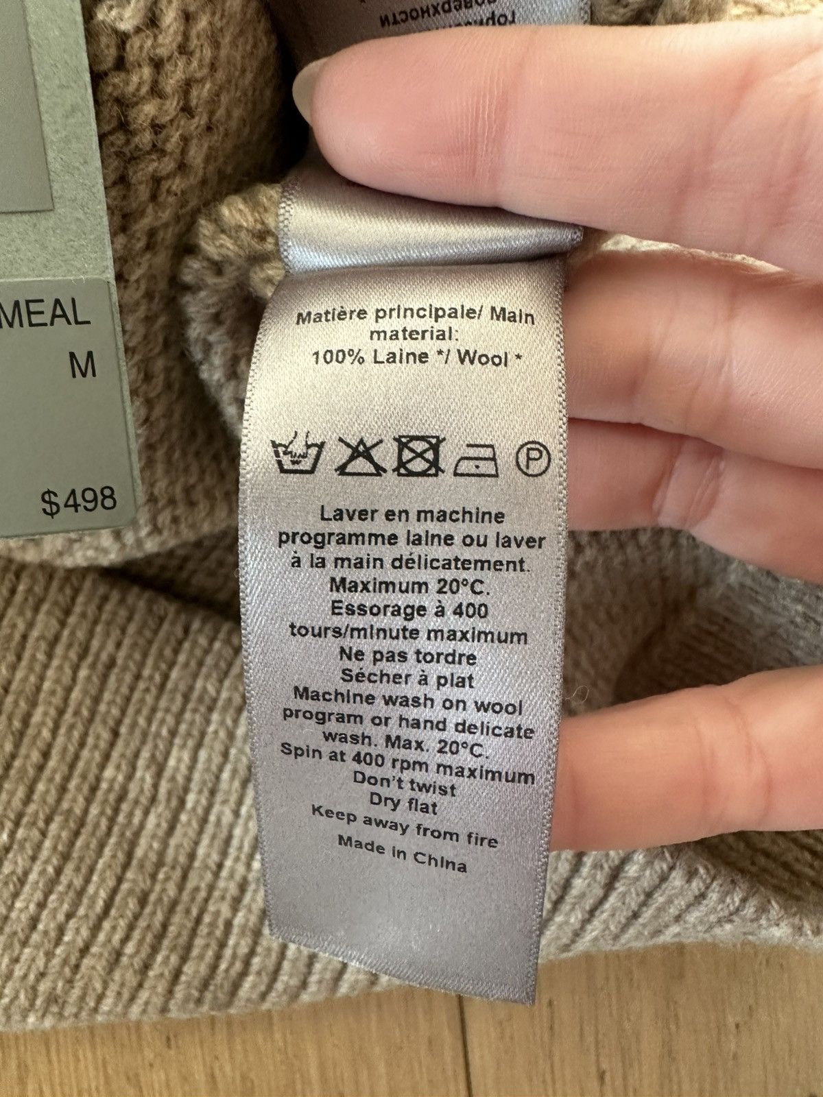 Zadig & Voltaire Zadig & voltaire Beige Women Sweater Size M / US 6-8 / IT 42-44 - 12 Thumbnail
