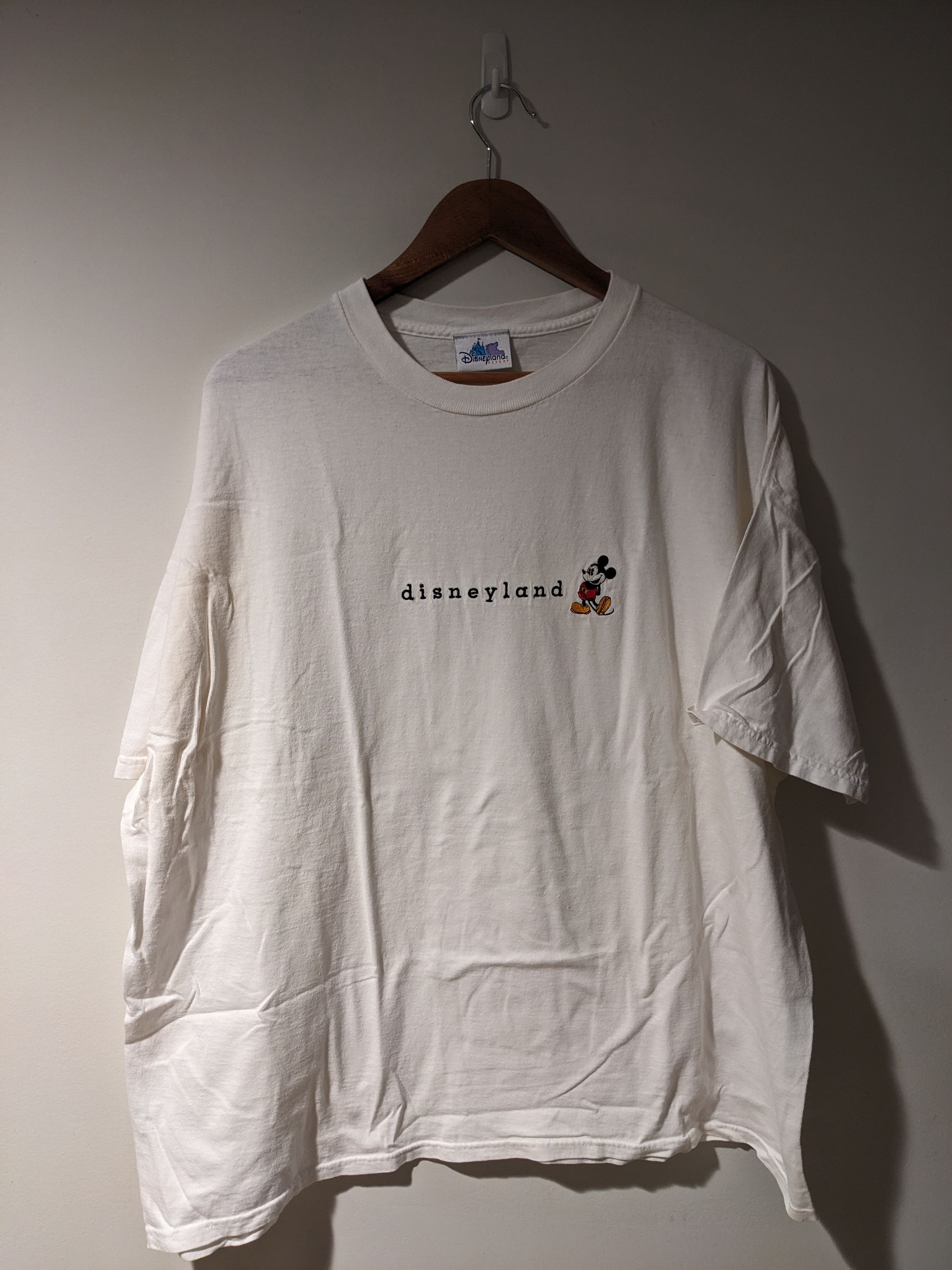 Disney × Vintage Vintage 90s Disney Land Resort Mickey Mouse XX-Large T-Shirt Size US XXL / EU 58 / 5 - 1 Thumbnail