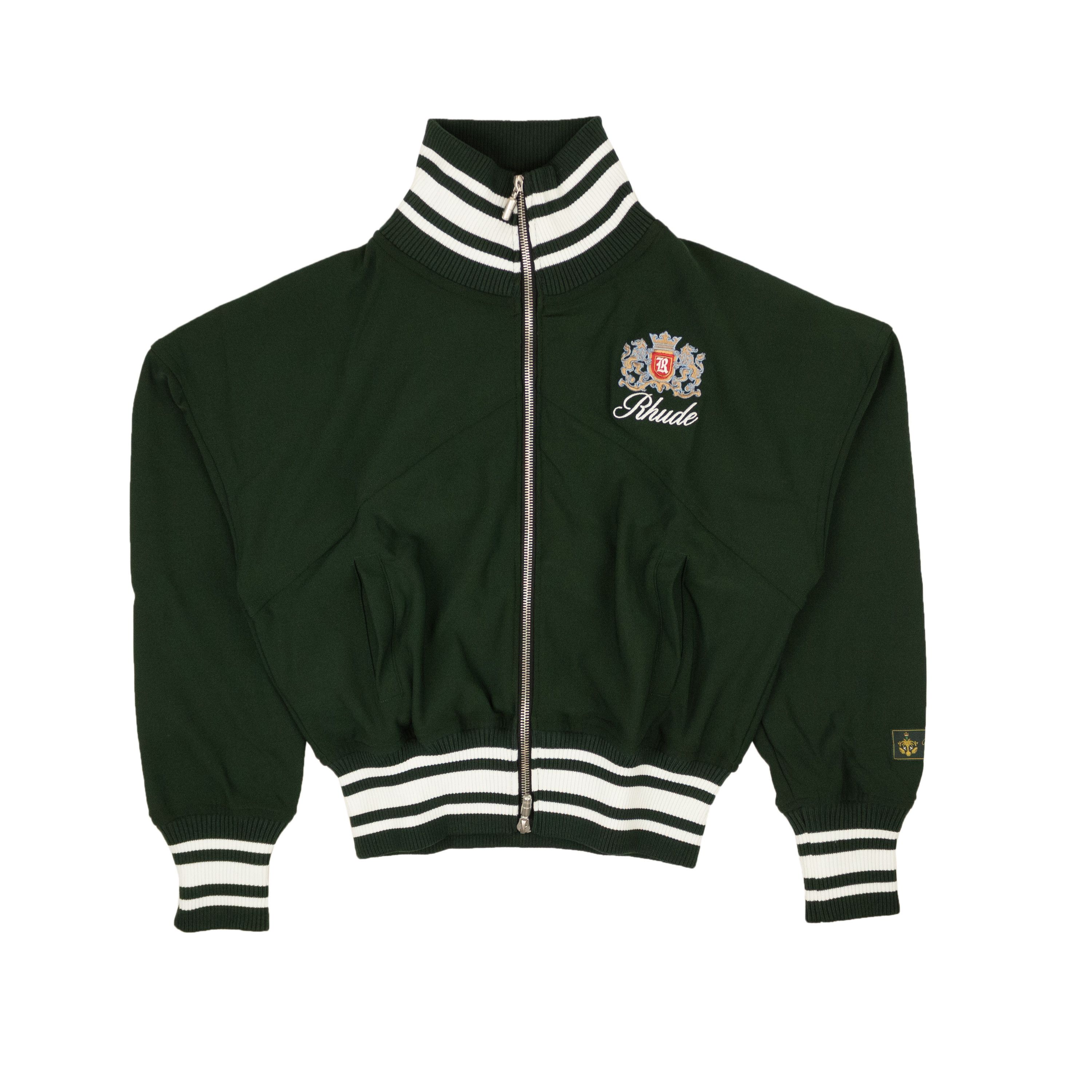 image of Rhude Ribbed Track Jacket Size Xl, Men's