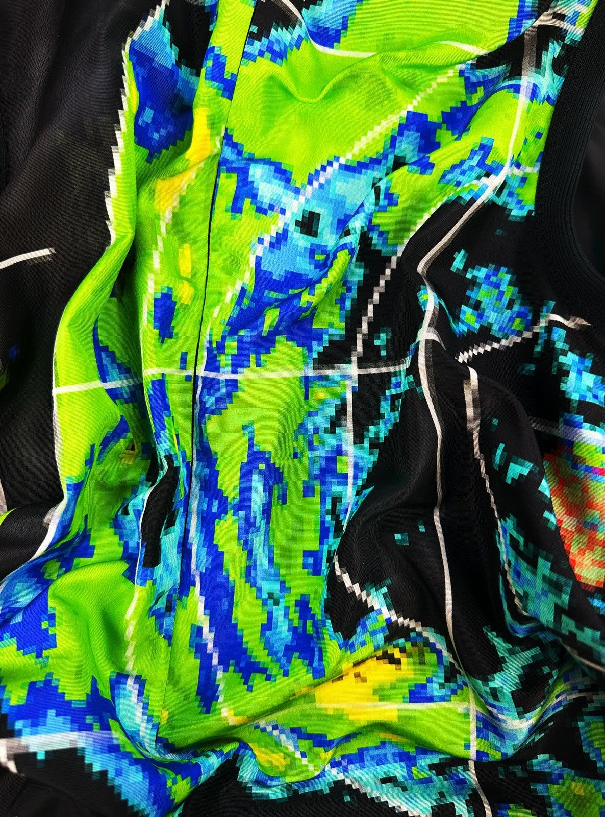 Prada SS17 Prada ‘Radar’ Pixelated Ripstop Graphic Nylon Vest Size US S / EU 44-46 / 1 - 5 Thumbnail