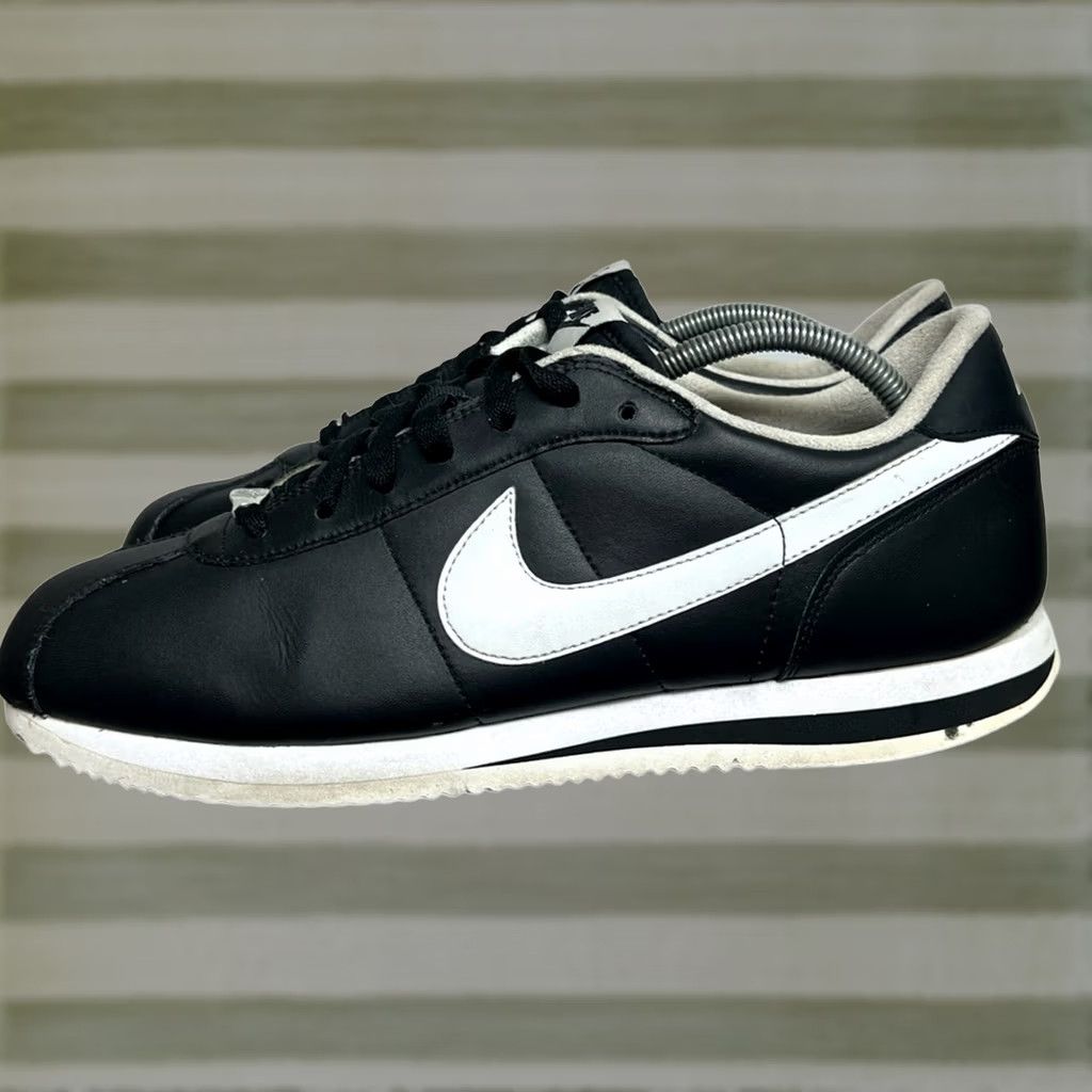 Nike Nike Cortez Leather OG Black White Men SZ 12 EXCELLENT VERY RARE 316's Size US 12 / EU 45 - 1 Thumbnail