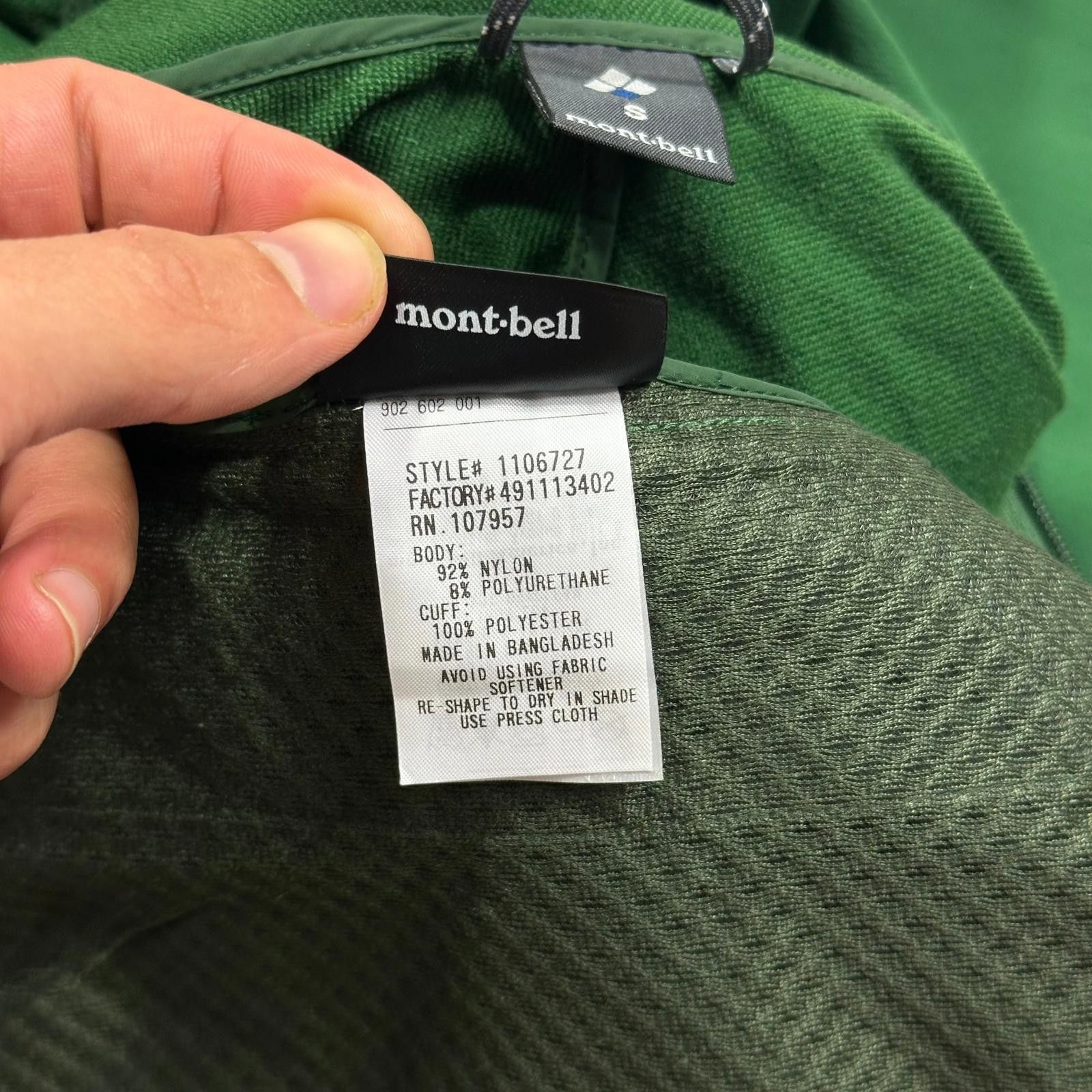 Montbell Montbell Green Climapro Softshell Jacket - S Size US S / EU 44-46 / 1 - 6 Thumbnail