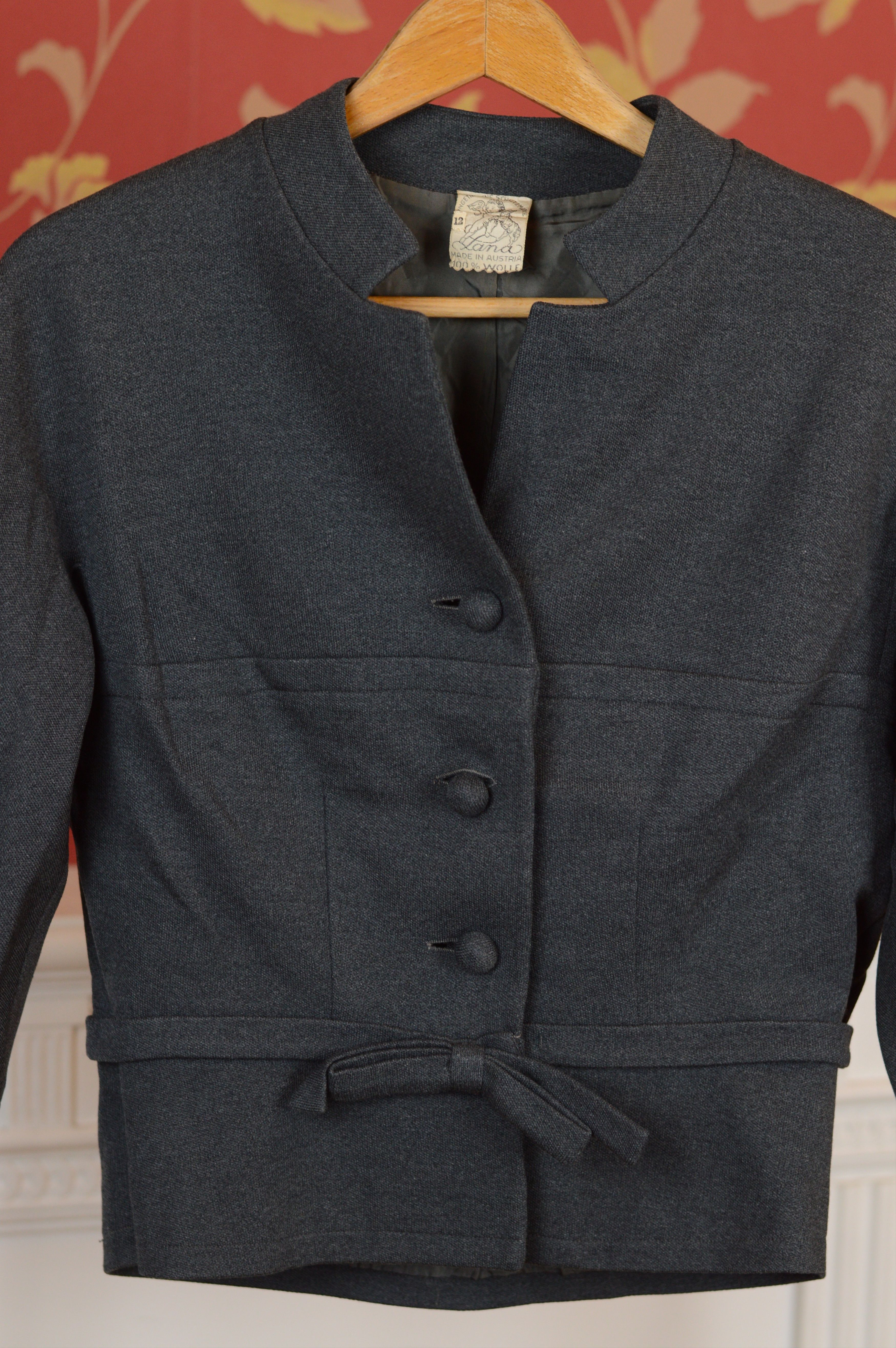 Vintage Vintage 50s Eingetragene Schutzmarke Made in Austria Jacket Size M / US 6-8 / IT 42-44 - 2 Thumbnail