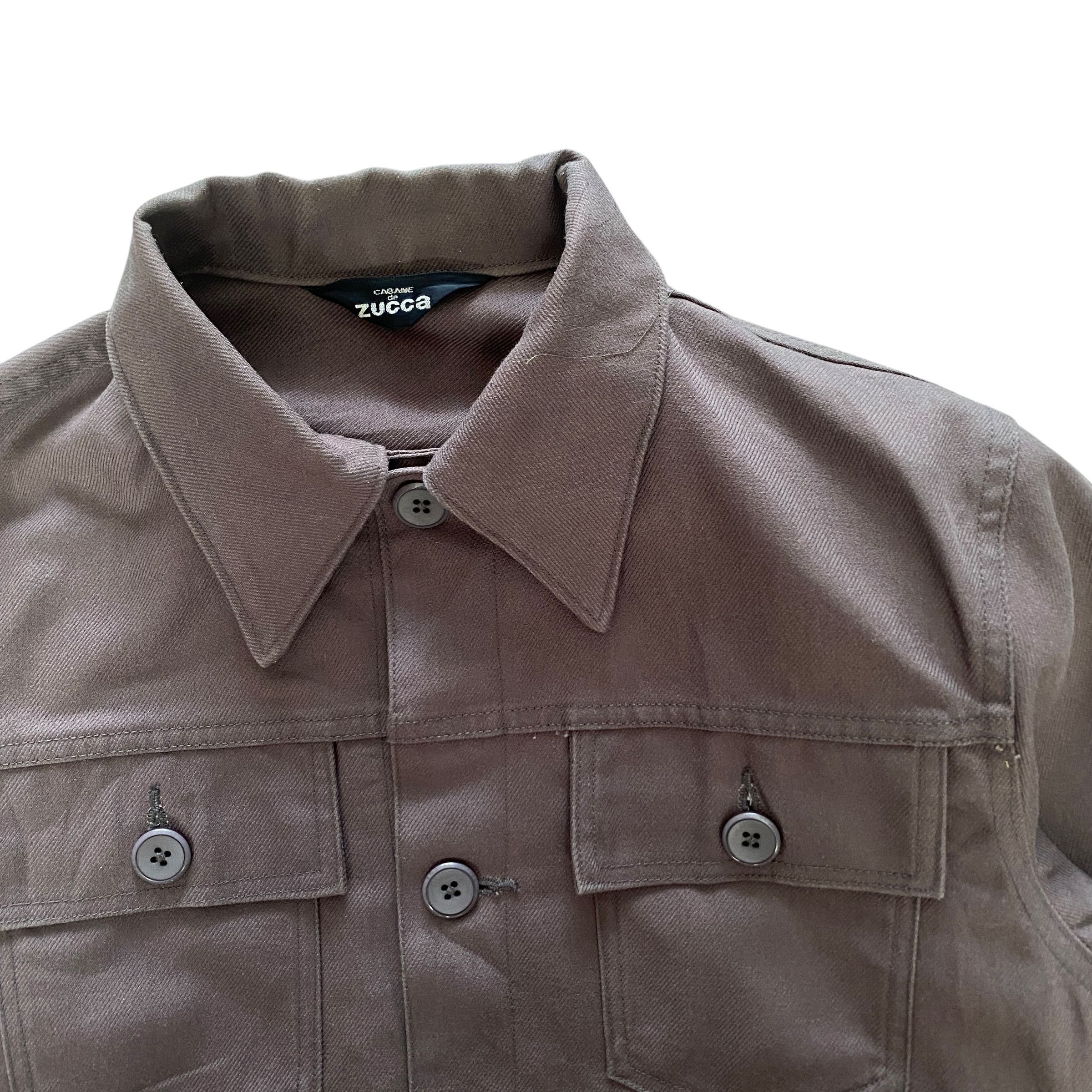 CABANE de ZUCCa × Issey Miyake × Japanese Brand Cabane De Zucca by Issey Miyake Trucker Denim Jacket Size S / US 4 / IT 40 - 2 Thumbnail