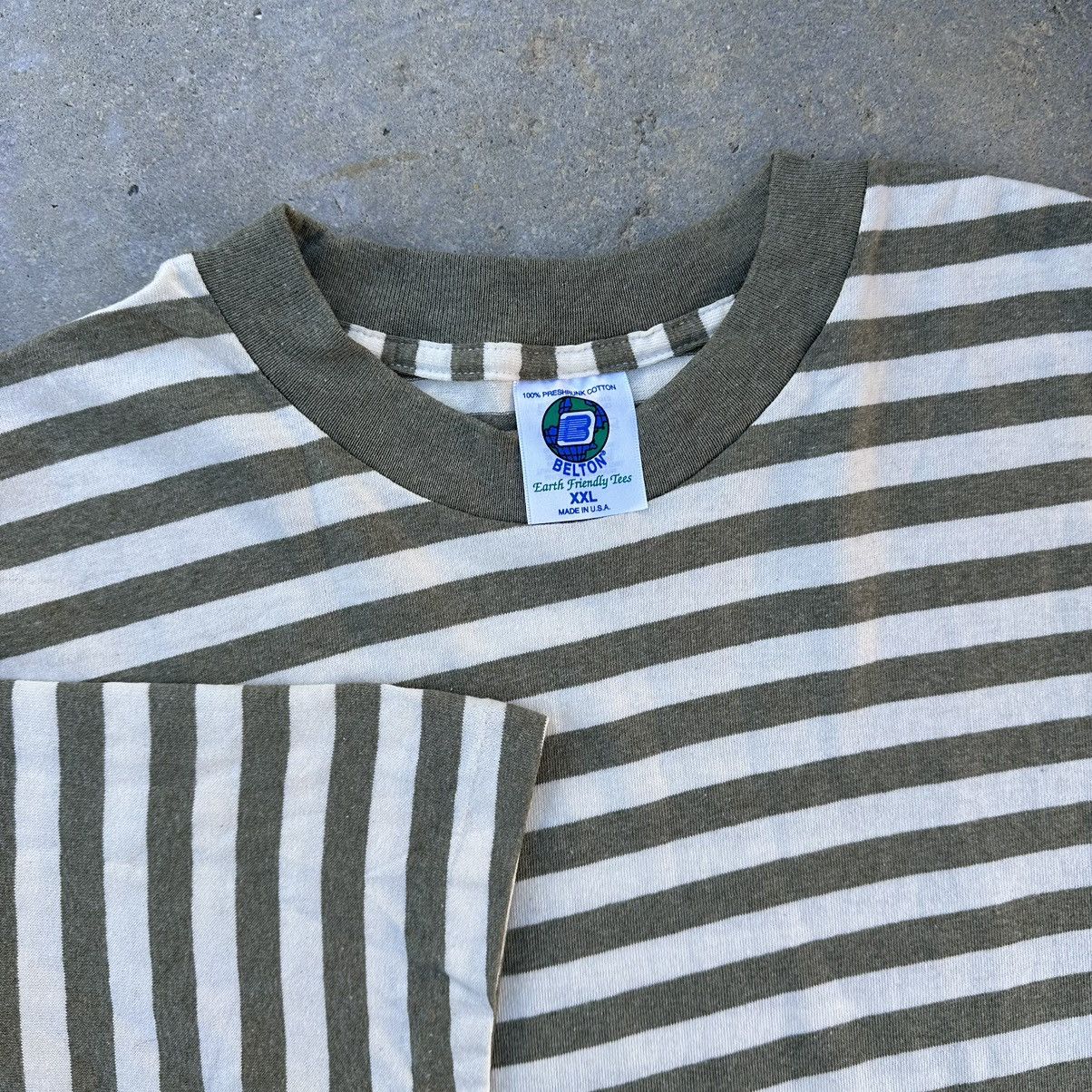 Other VTG 90’s Belton Ringer Style Striped Surfer Skater Shirt Size US XXL / EU 58 / 5 - 2 Thumbnail
