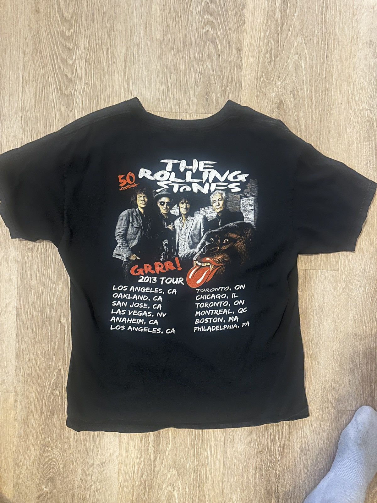 The Rolling Stones Rolling Stones 50th Anniversary Tour T-Shirt Size US L / EU 52-54 / 3 - 2 Thumbnail
