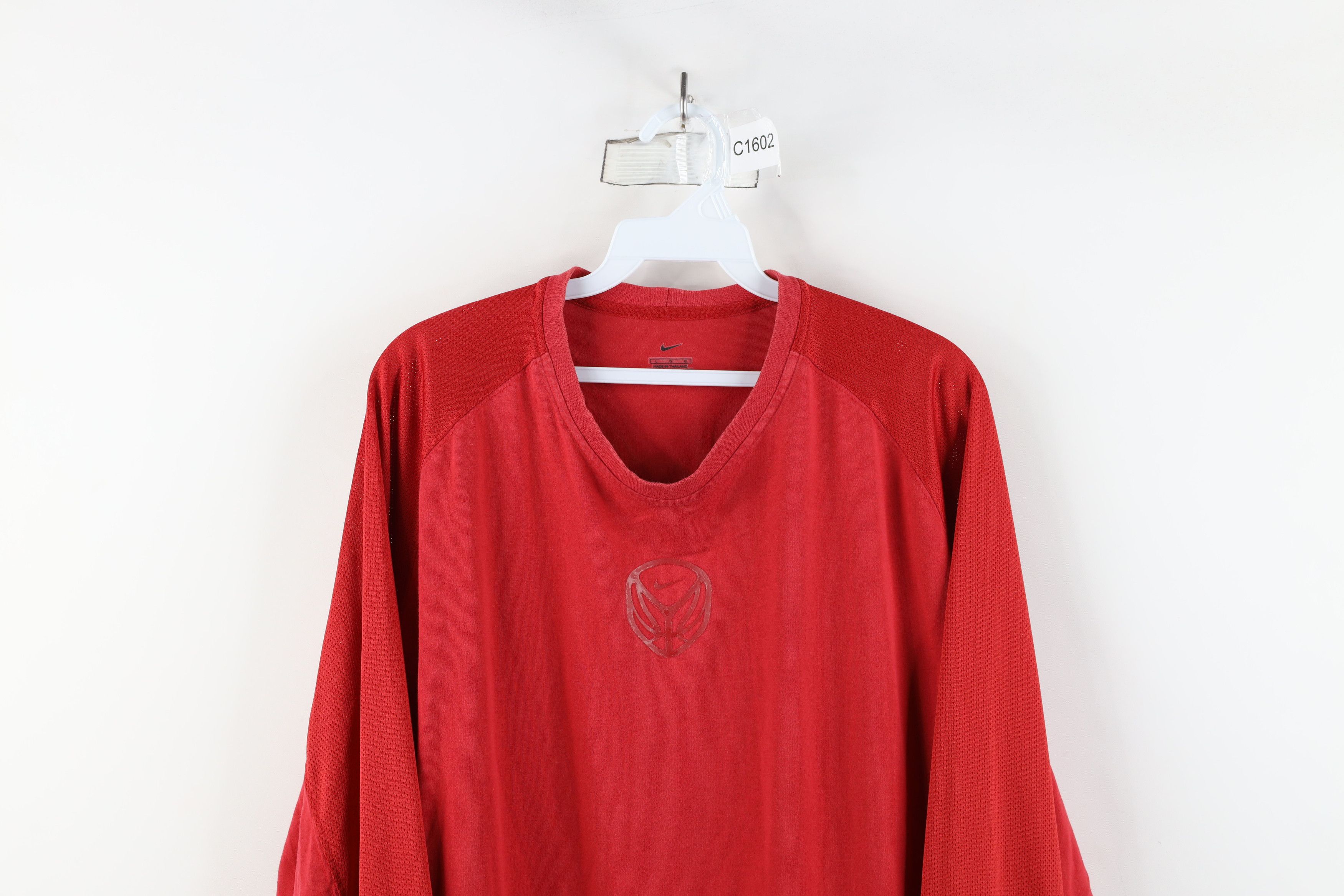 Nike × Vintage Vintage Y2K Nike Scott Center Swoosh Long Sleeve T-Shirt Size US L / EU 52-54 / 3 - 2 Thumbnail