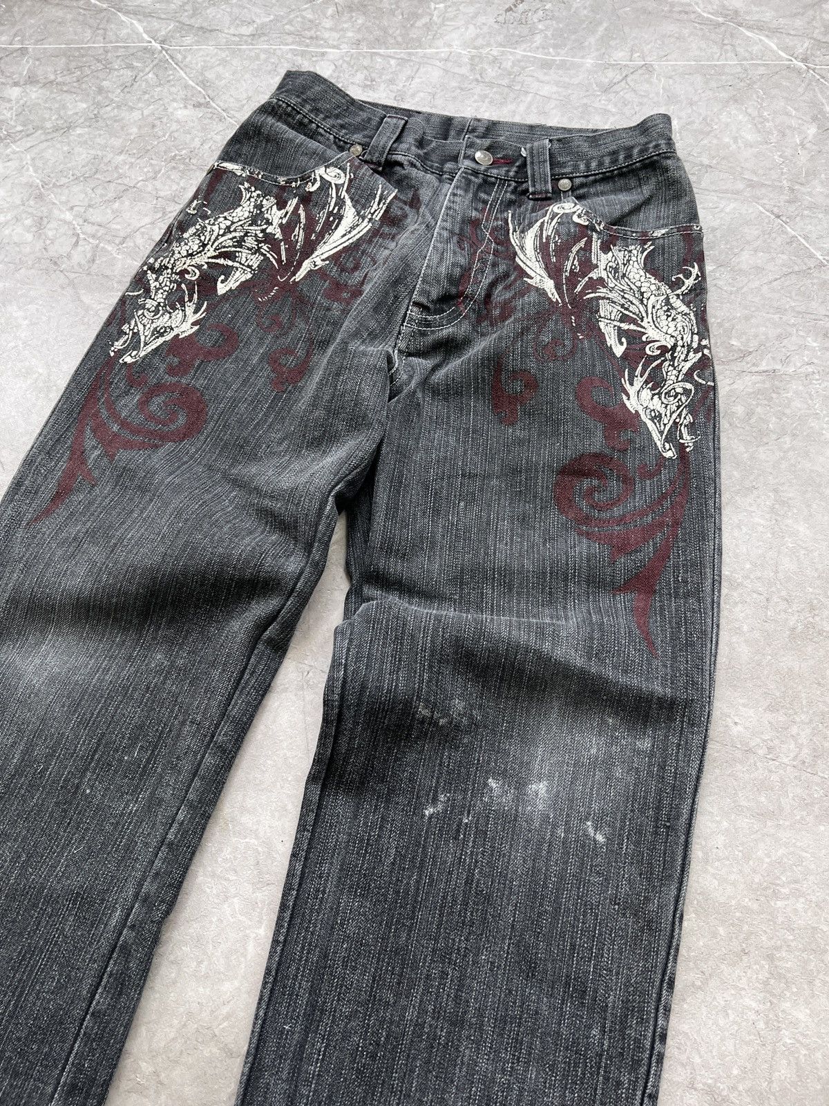 Carhartt × Coogi Sk8 Streetwear baggy 30 man true religion style jeans pants Size US 30 / EU 46 - 4 Thumbnail