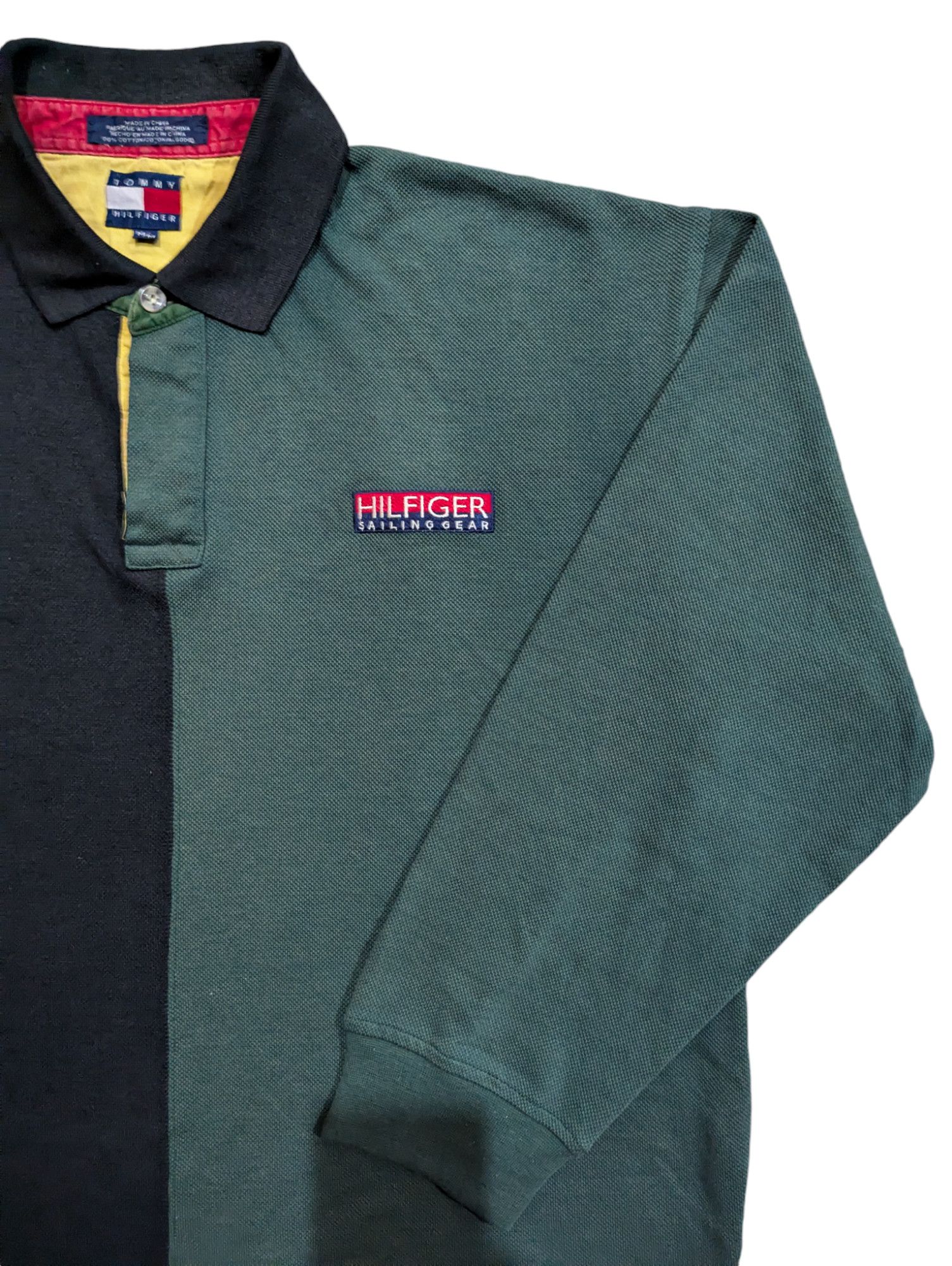 Tommy Hilfiger Vintage tommy hilfiger sailing gear polo shirt Size US M / EU 48-50 / 2 - 2 Thumbnail