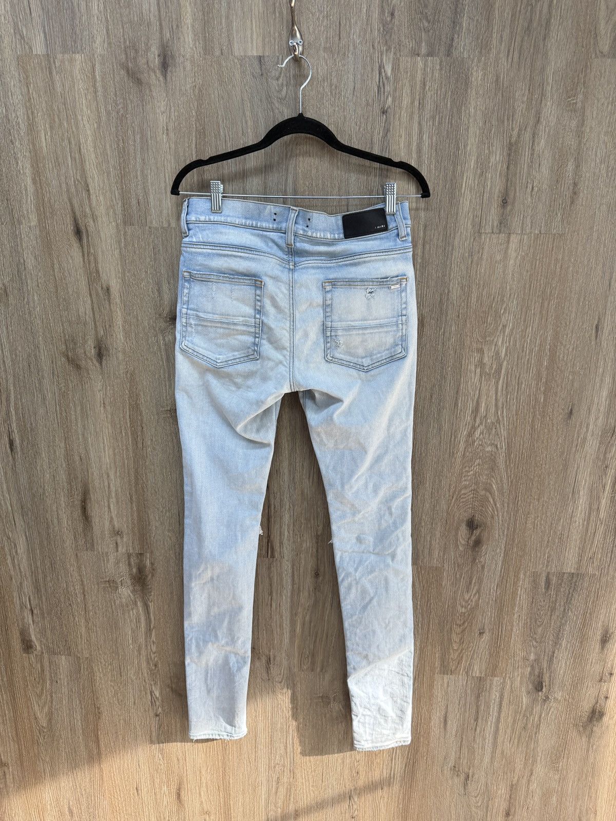 Amiri Amiri Blue MX1 Camo Denim Jeans Size US 31 - 8 Thumbnail