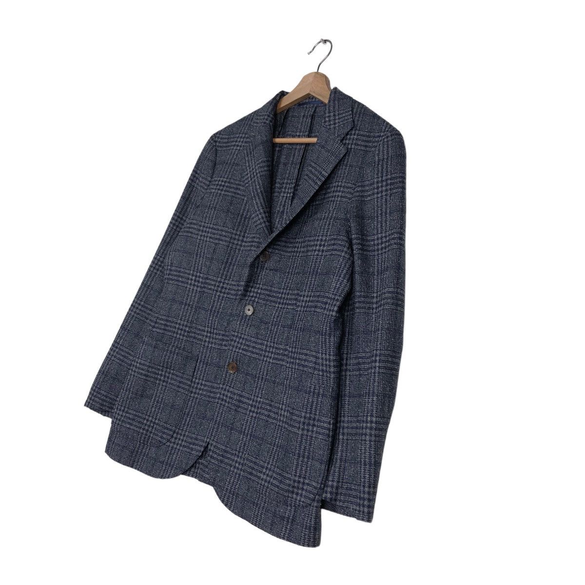 Japanese Brand 🔥Vintage Wool Jacket Mackintosh Philosophy Tartan Design Size US M / EU 48-50 / 2 - 2 Thumbnail