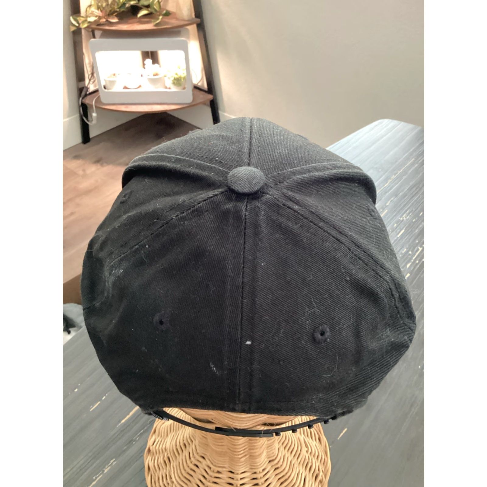 Adidas Adidas Men's Cap Hat - Black, Snap back Pattern: Solid Casual One Size Black Cotton, Polyester Knit Baseball Cap Sports, Logo Adjustable Men Size ONE SIZE - 6 Thumbnail