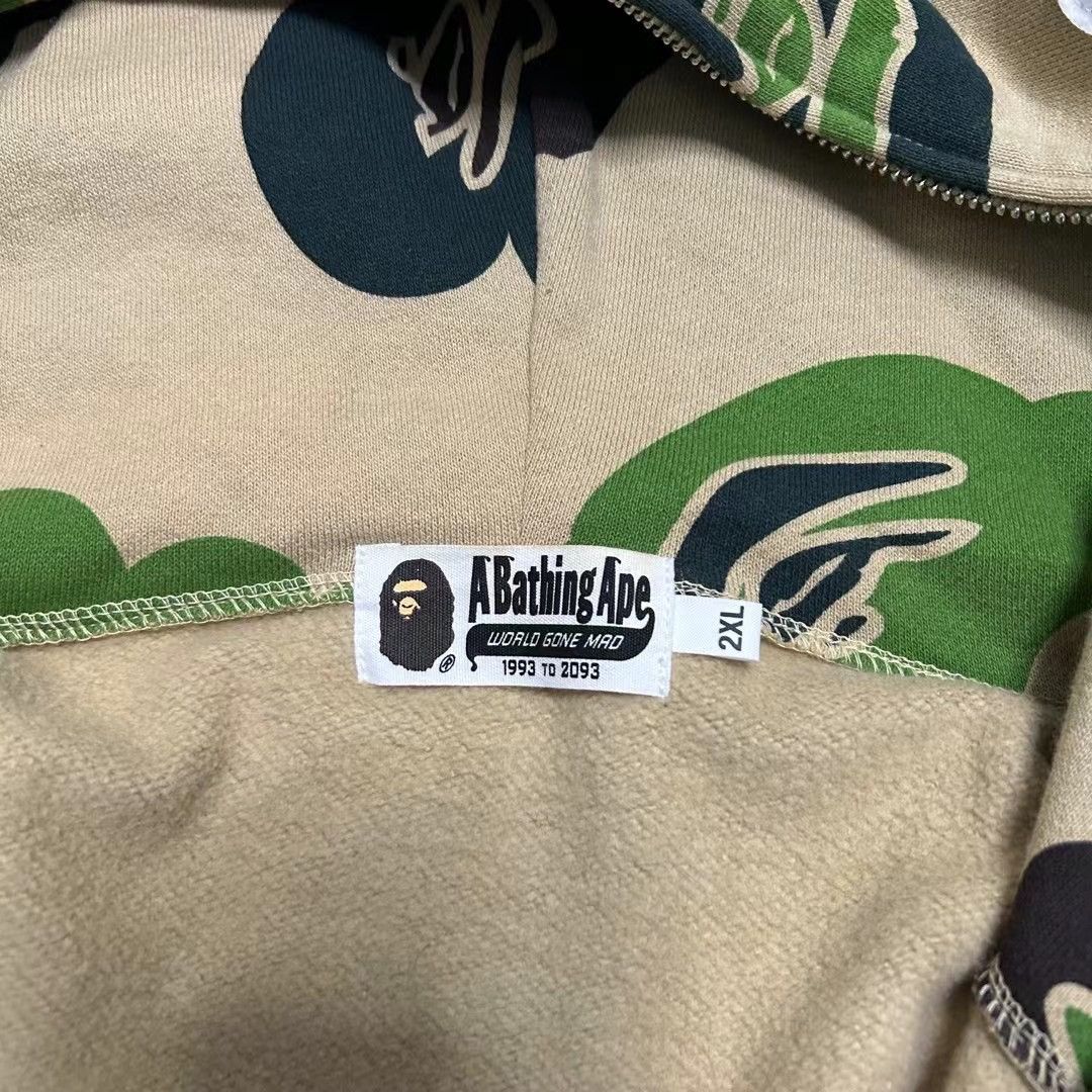 Bape COLOR CAMO SHARK FULL ZIP HOODIE Size US XXL / EU 58 / 5 - 8 Thumbnail