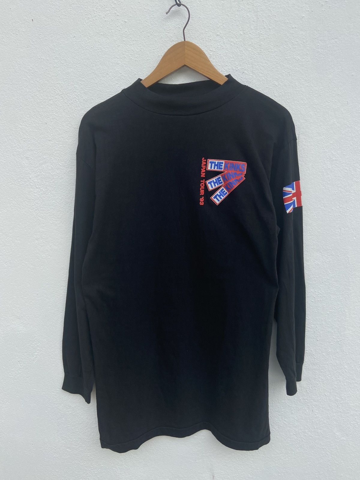 Band Tees 🔥 Rare Vtg 90s Vintage The Kinks t shirt Japan Tour 1993 Size US M / EU 48-50 / 2 - 2 Thumbnail
