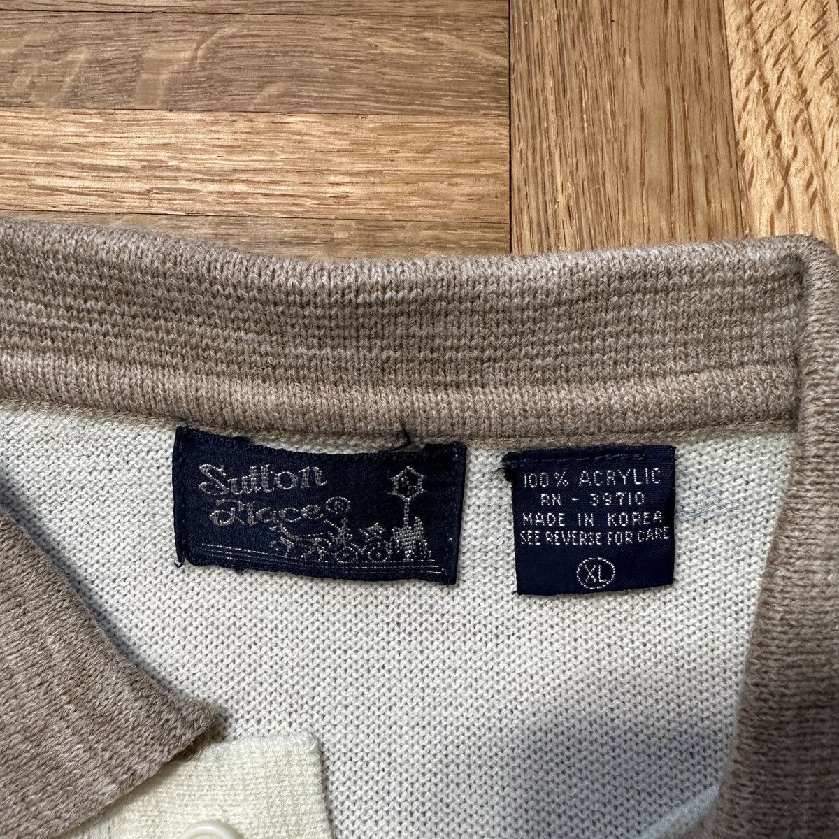 Vintage Vintage Sutton Place sweater Size US XL / EU 56 / 4 - 4 Thumbnail
