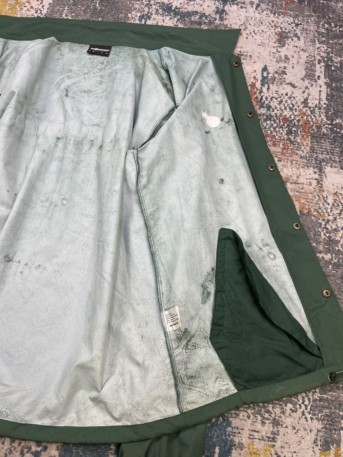 The Hundreds The Hundreds Back Hit Bar Logo Coach Jackets Size US L / EU 52-54 / 3 - 9 Thumbnail