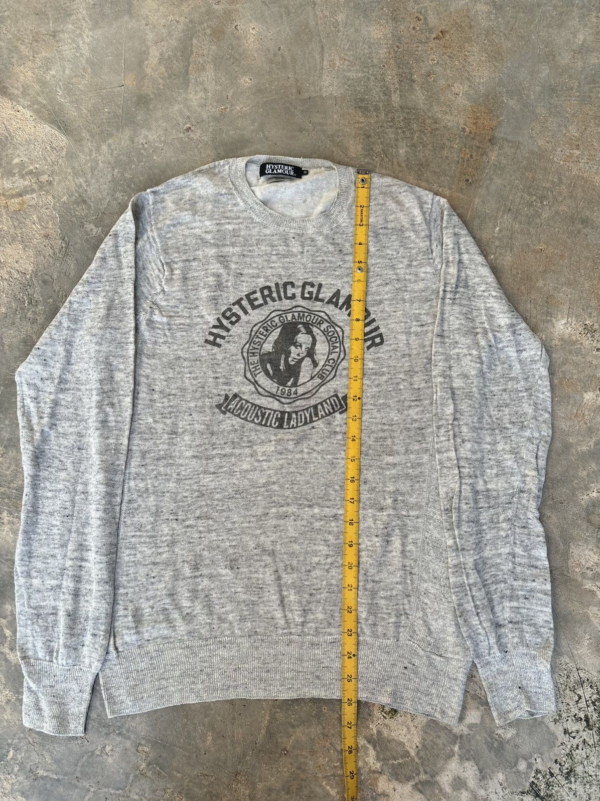 Hysteric Glamour Hysteric Glamour Social Club Acoustic Ladyland Longsleeve Size US M / EU 48-50 / 2 - 9 Thumbnail