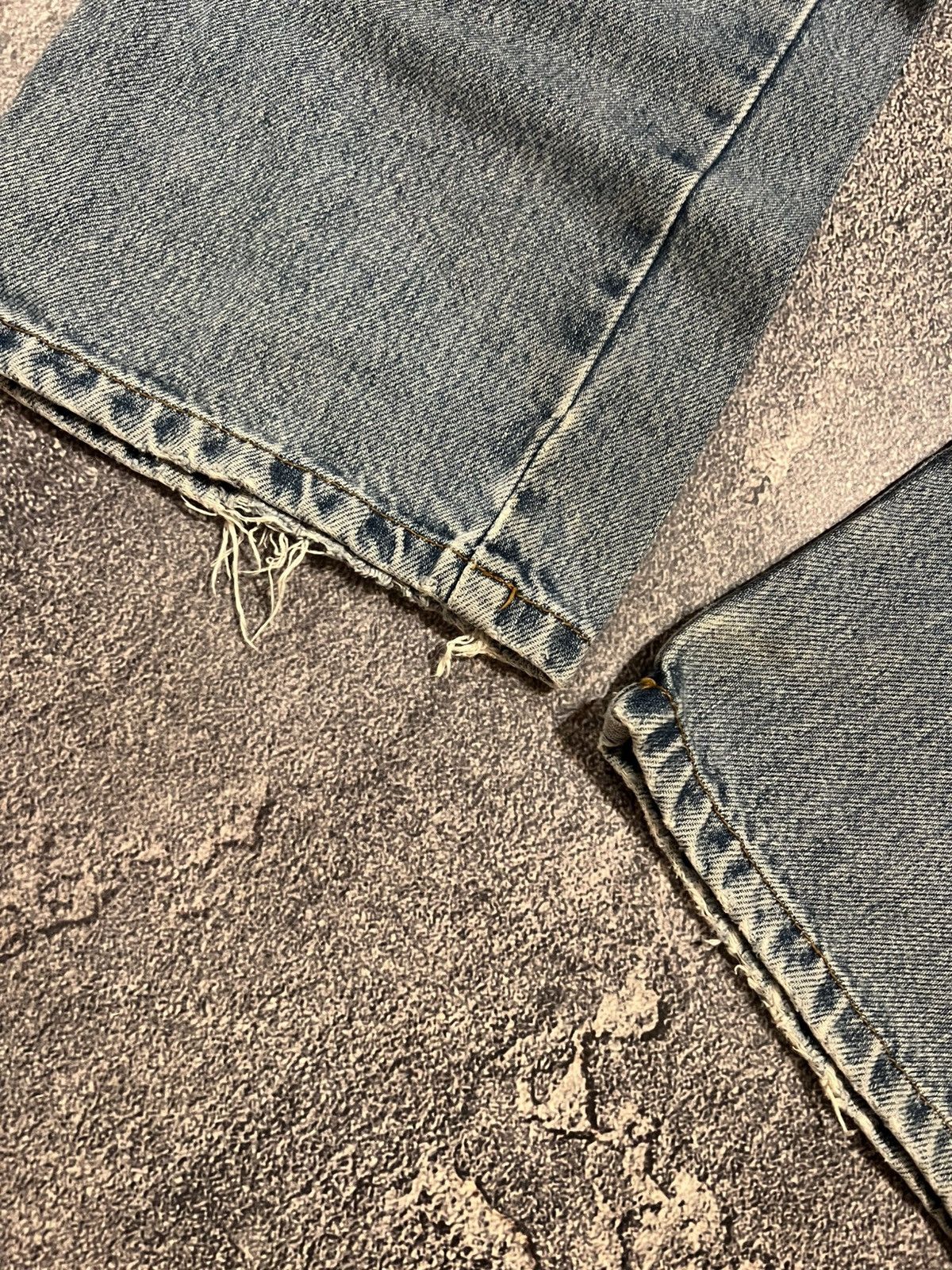 Japanese Brand Distressed Jeans Number Nine Style / Vintage Streetwear 90s Size US 30 / EU 46 - 5 Thumbnail