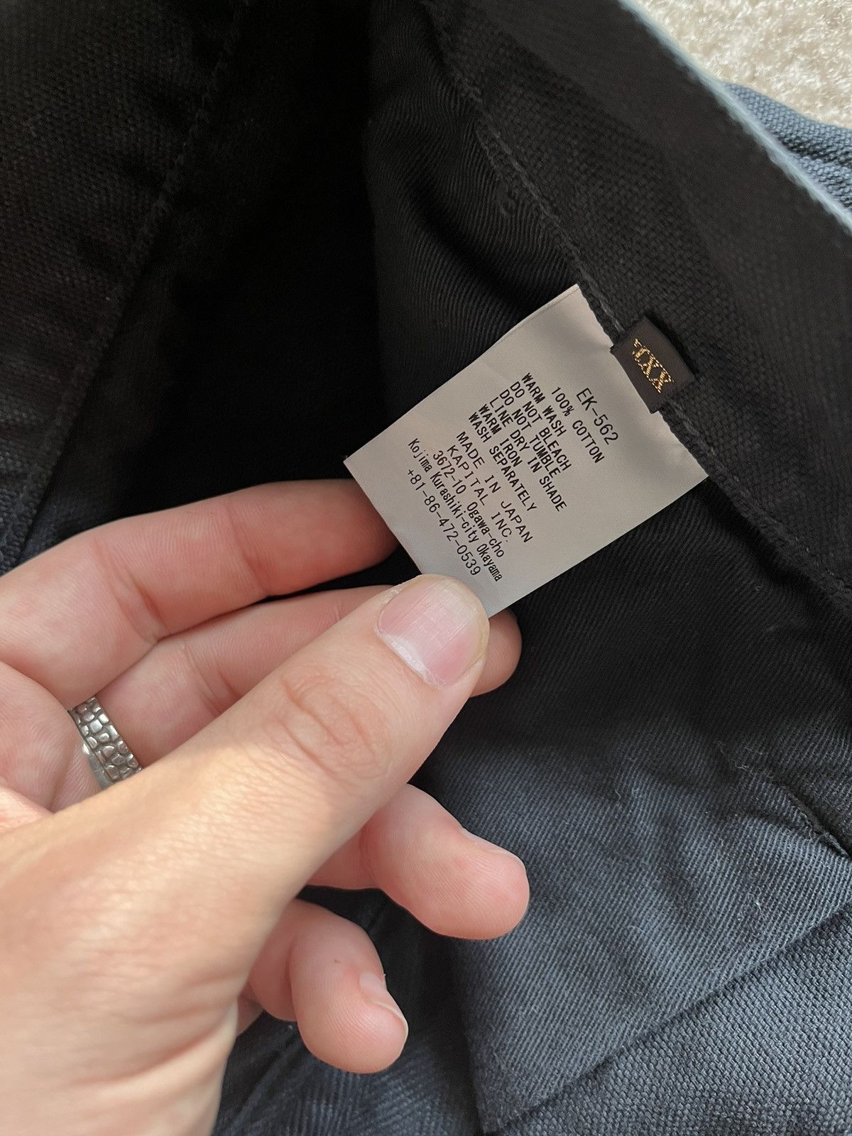 Kapital NEW KAPITAL RINGOMAN CARGO PANTS Size US 34 / EU 50 - 6 Thumbnail