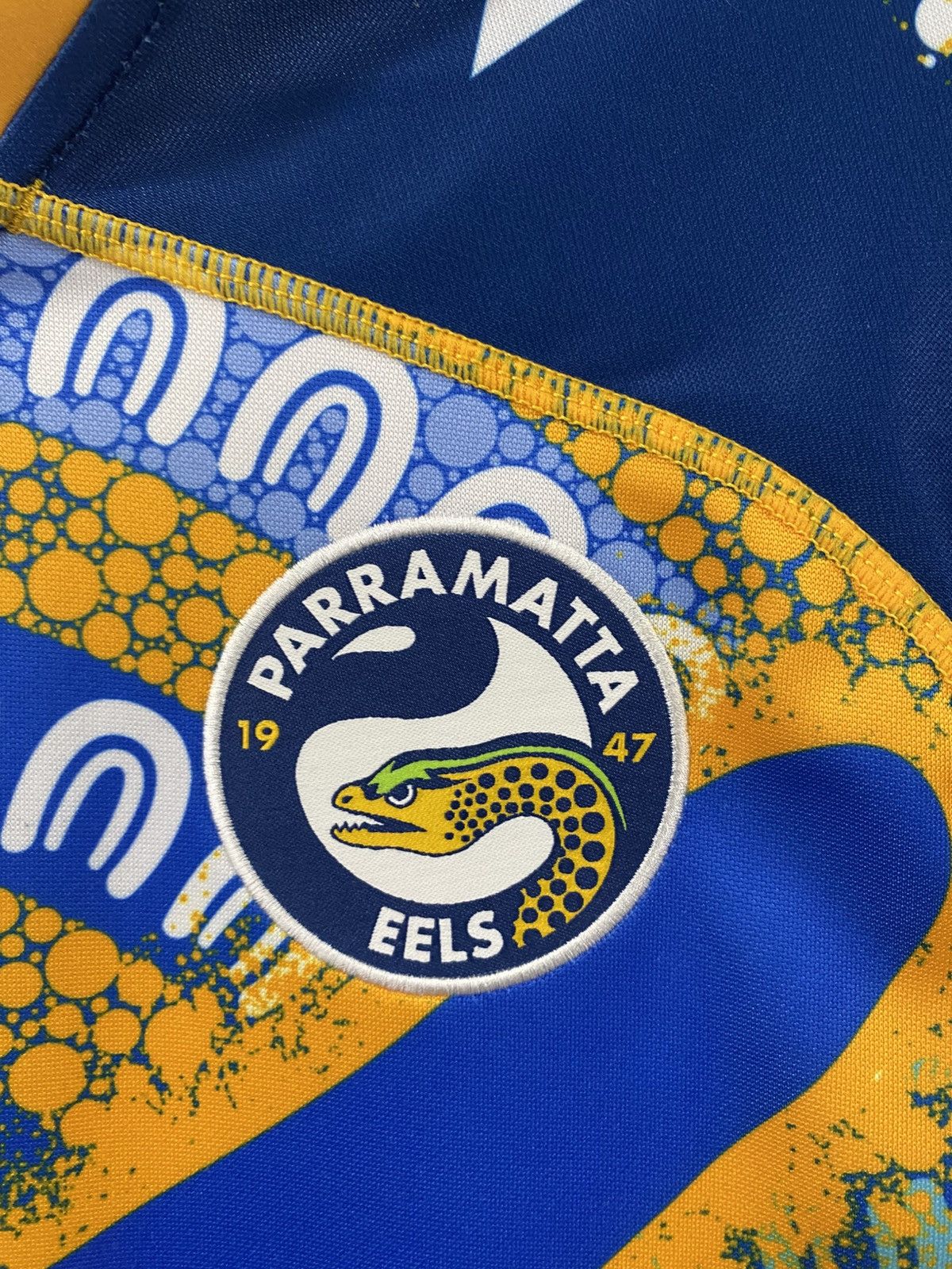 Macron Macron Parramatta 2022 Rugby Jersey NRL Premiership Size: M Size US M / EU 48-50 / 2 - 7 Thumbnail