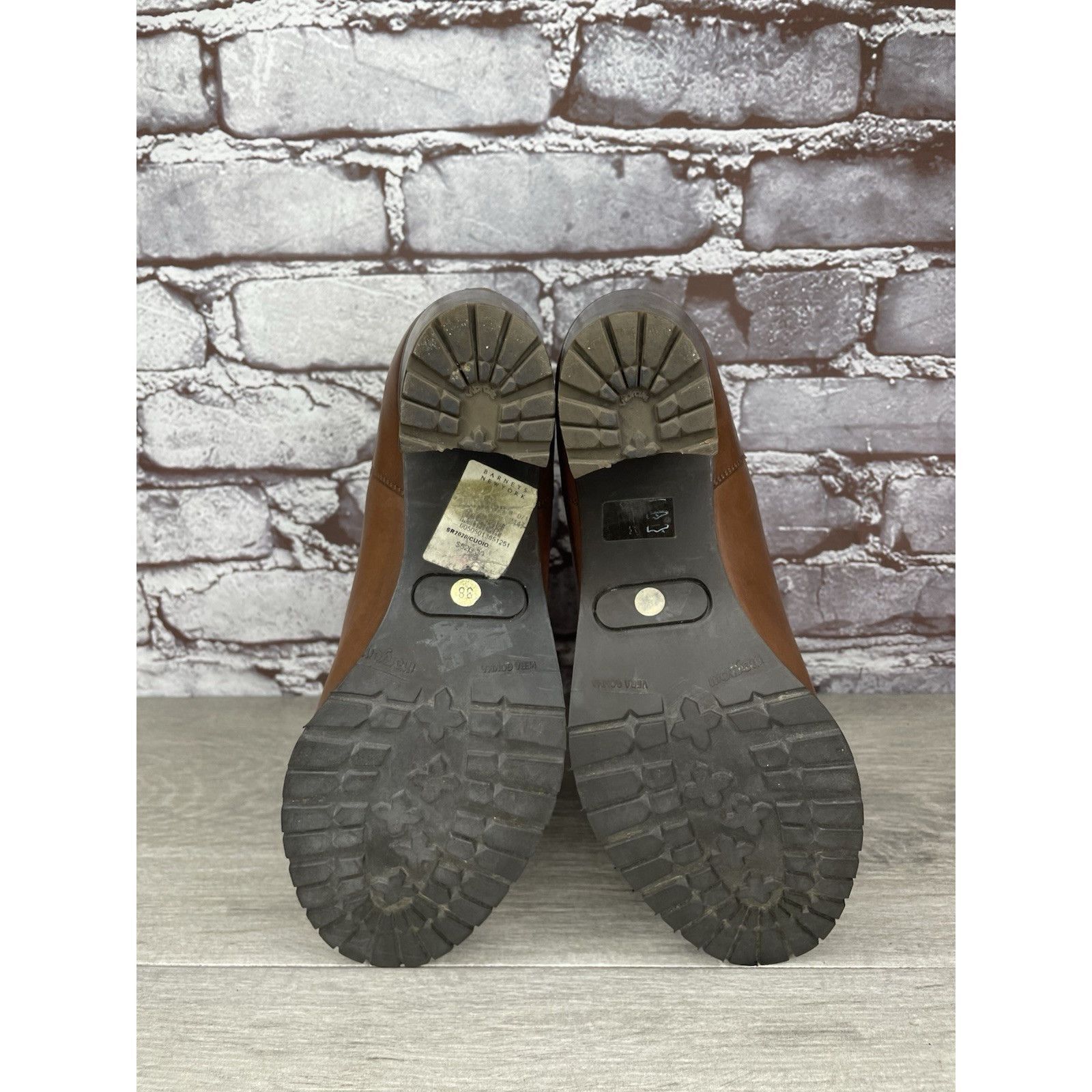 Sartore Sartore Paris Brown Leather Ankle Chelsea Vibram Heel Bootie Size US 7.5 / IT 37.5 - 6 Thumbnail