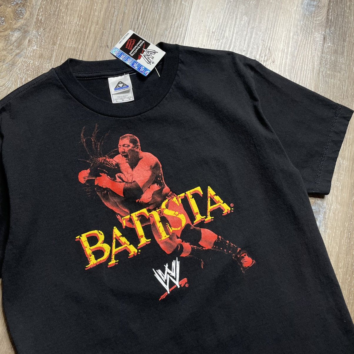 WWE BNWT WWE Dave Batista Vintage Tee Shirt Fits Womens Small Size S / US 4 / IT 40 - 4 Thumbnail