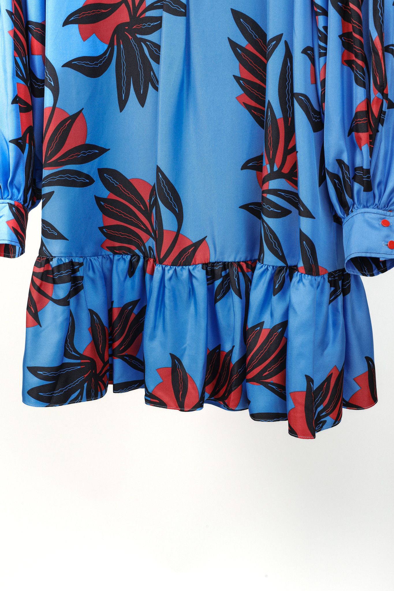 ROKSANDA Roksanda SS/18 Aviana Floral Silk Mini Dress Size XS / US 0-2 / IT 36-38 - 8 Thumbnail