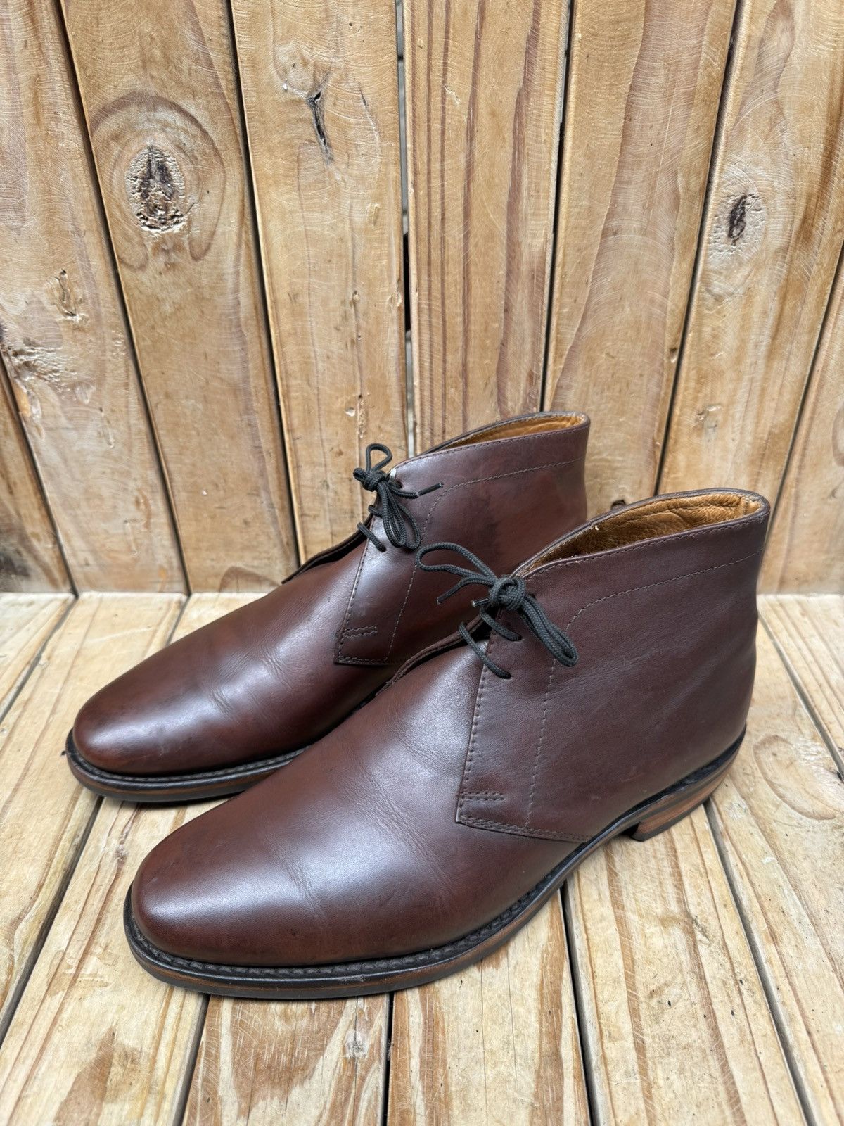 Loake Loake Shoemakers brown Men’s Chukka leather boots US 10 F Size US 10 / EU 43 - 4 Thumbnail