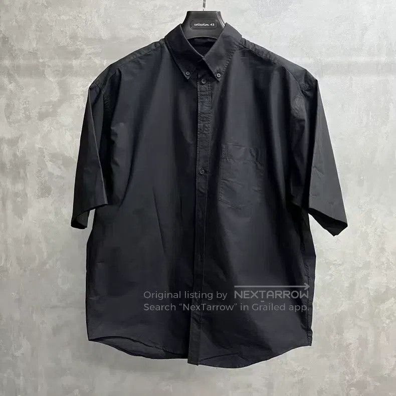Other Balenciaga size 37 Black Printed Pattern Lapel Single Row Size US S / EU 44-46 / 1 - 2 Thumbnail