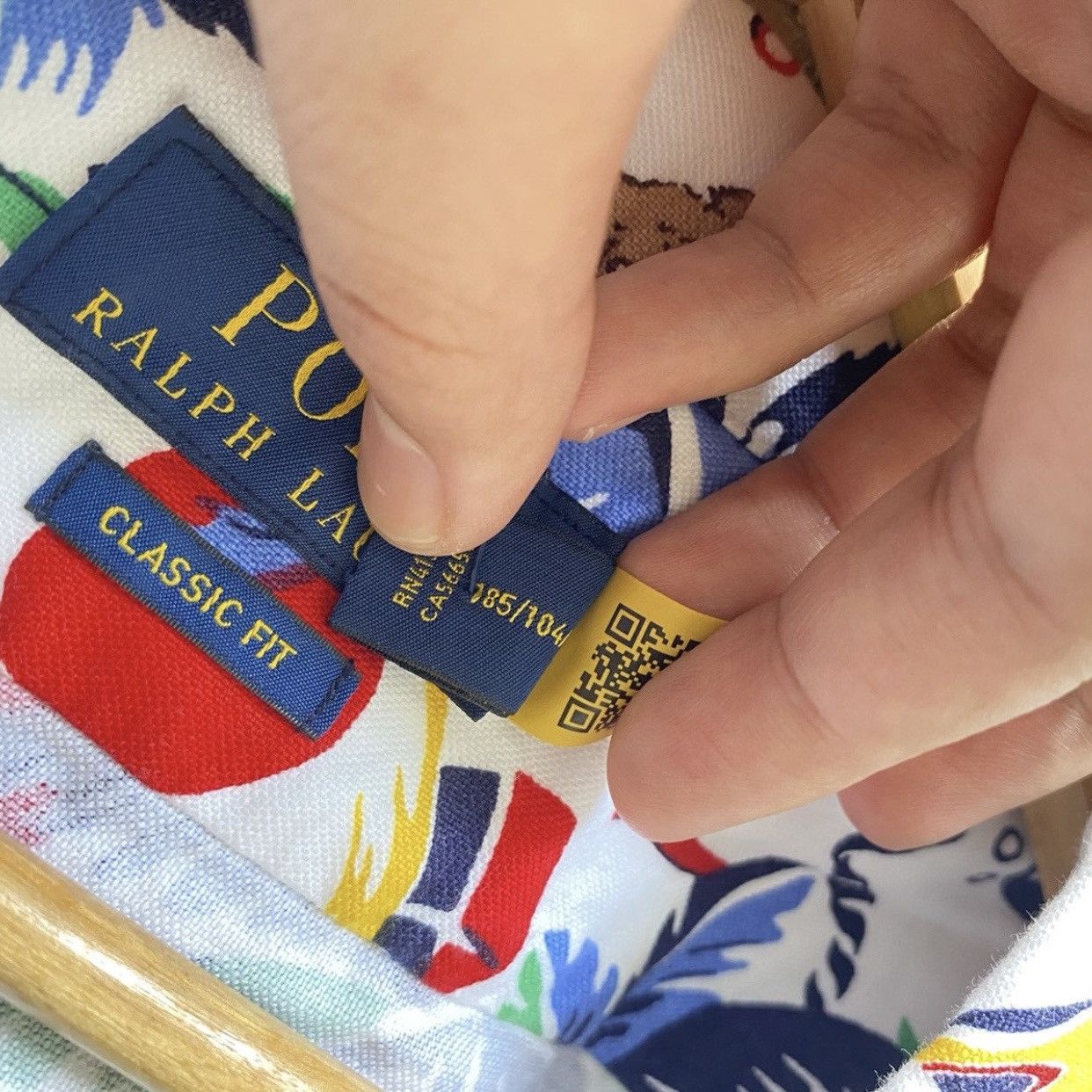 Polo Ralph Lauren × Ralph Lauren Polo Bear shirt Ralph Lauren Full Print logo Bear Beach XL Size US XL / EU 56 / 4 - 8 Thumbnail