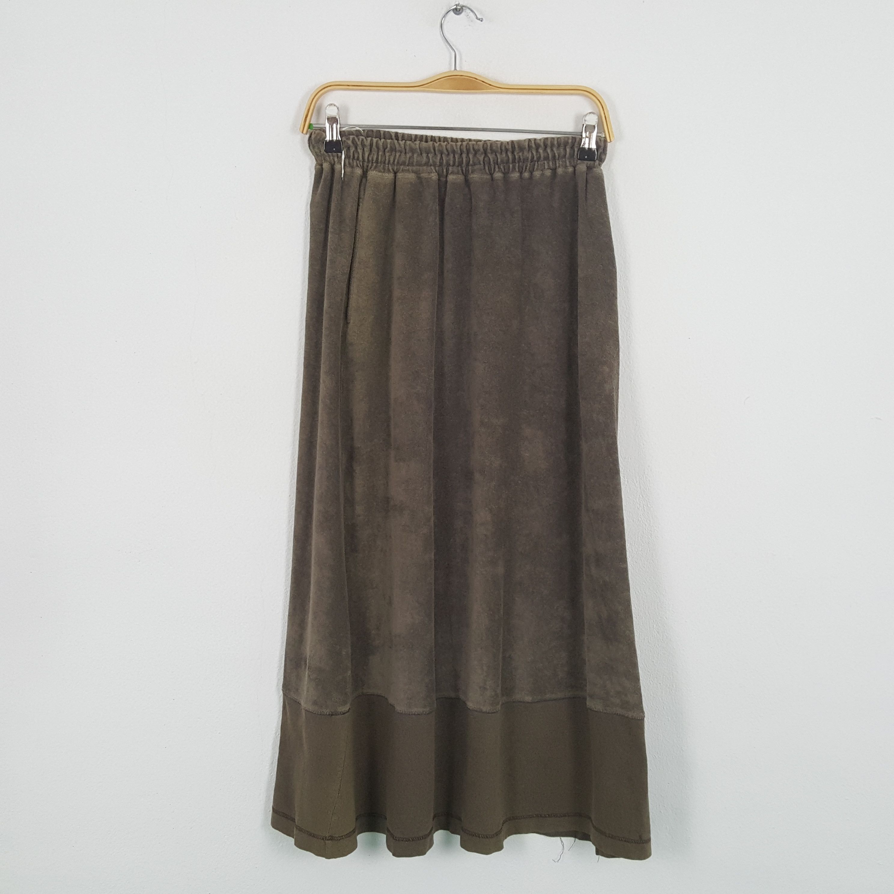image of Vintage Hai Sporting Gear Japanese Designer Skirts in Green Olive, Women's (Size 27)