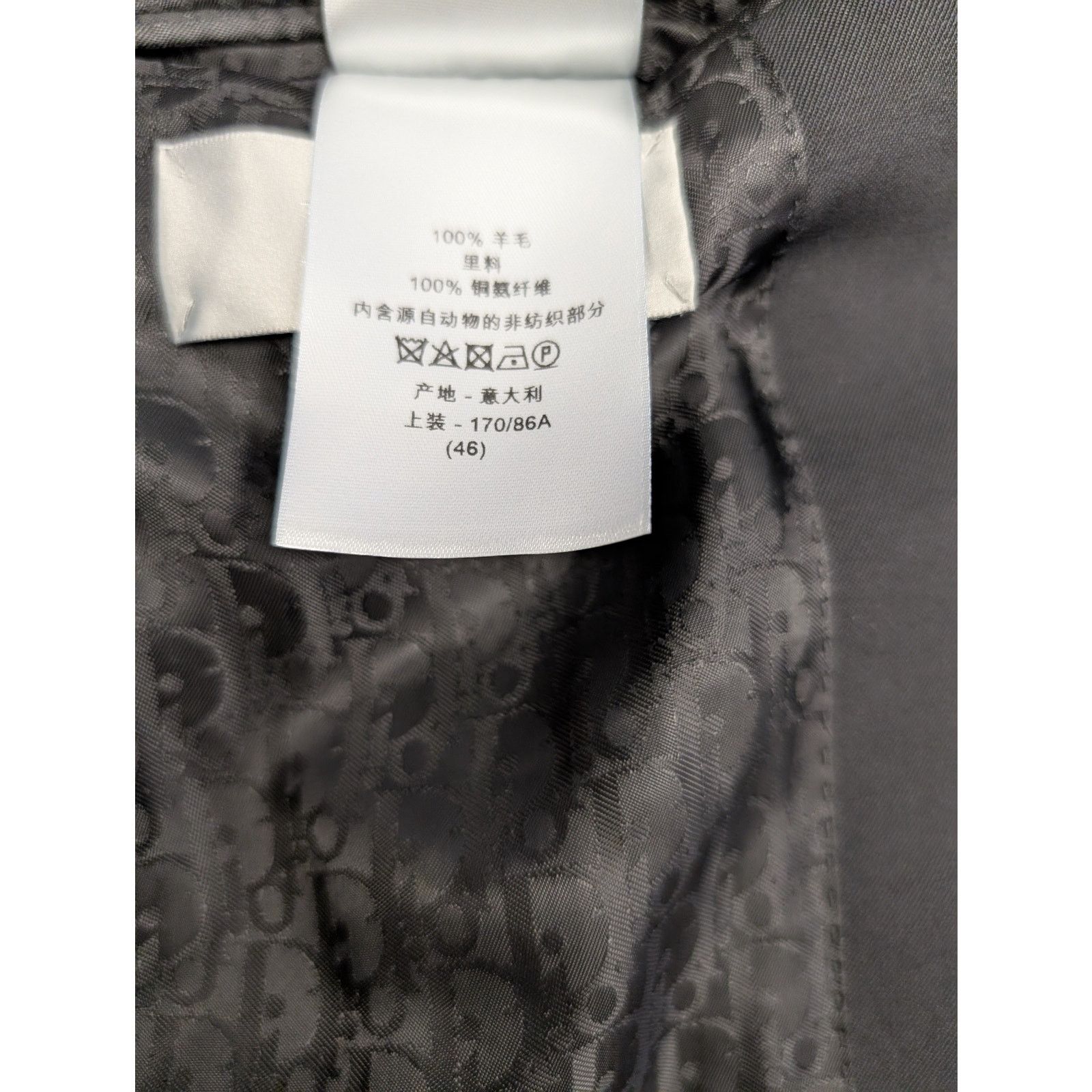 Dior o1rshd1 Blazer Light Jacket in Black Size US S / EU 44-46 / 1 - 16 Thumbnail