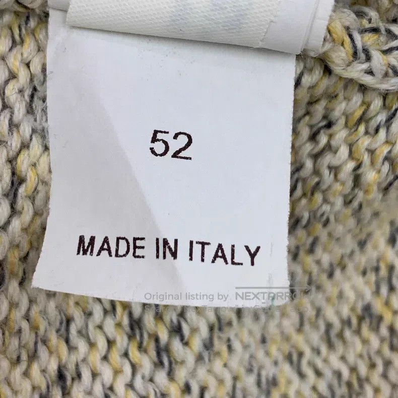 Brunello Cucinelli Brunello Cucinelli Beige, cotton crew-neck long-sleeve kni Size US L / EU 52-54 / 3 - 6 Thumbnail