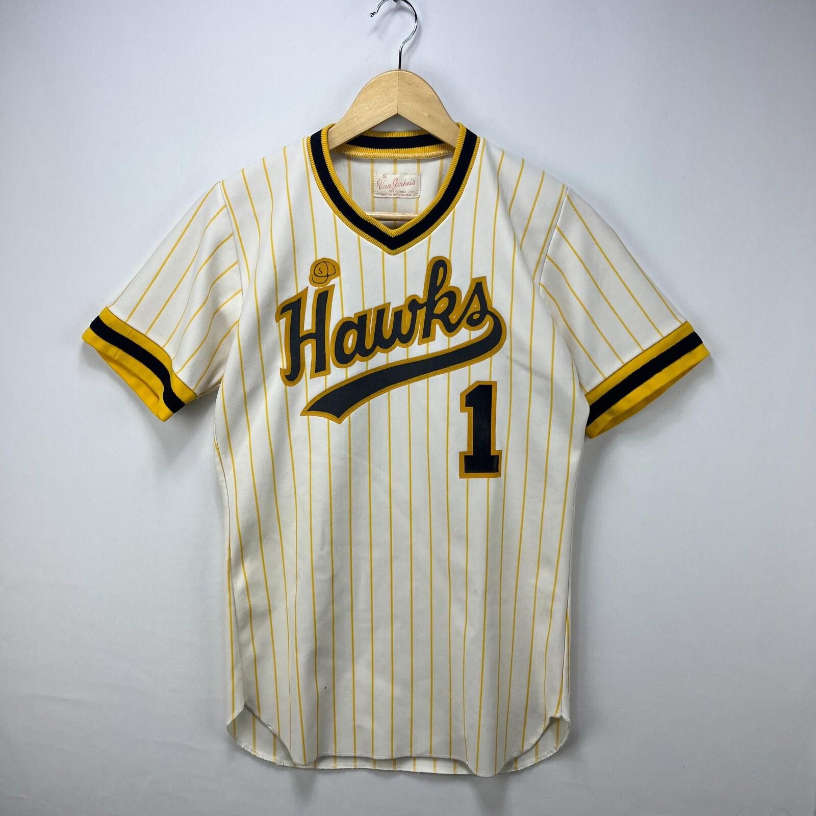 Vintage 50s Hawks Van Ginkels Shirt Jersey Small IOWA