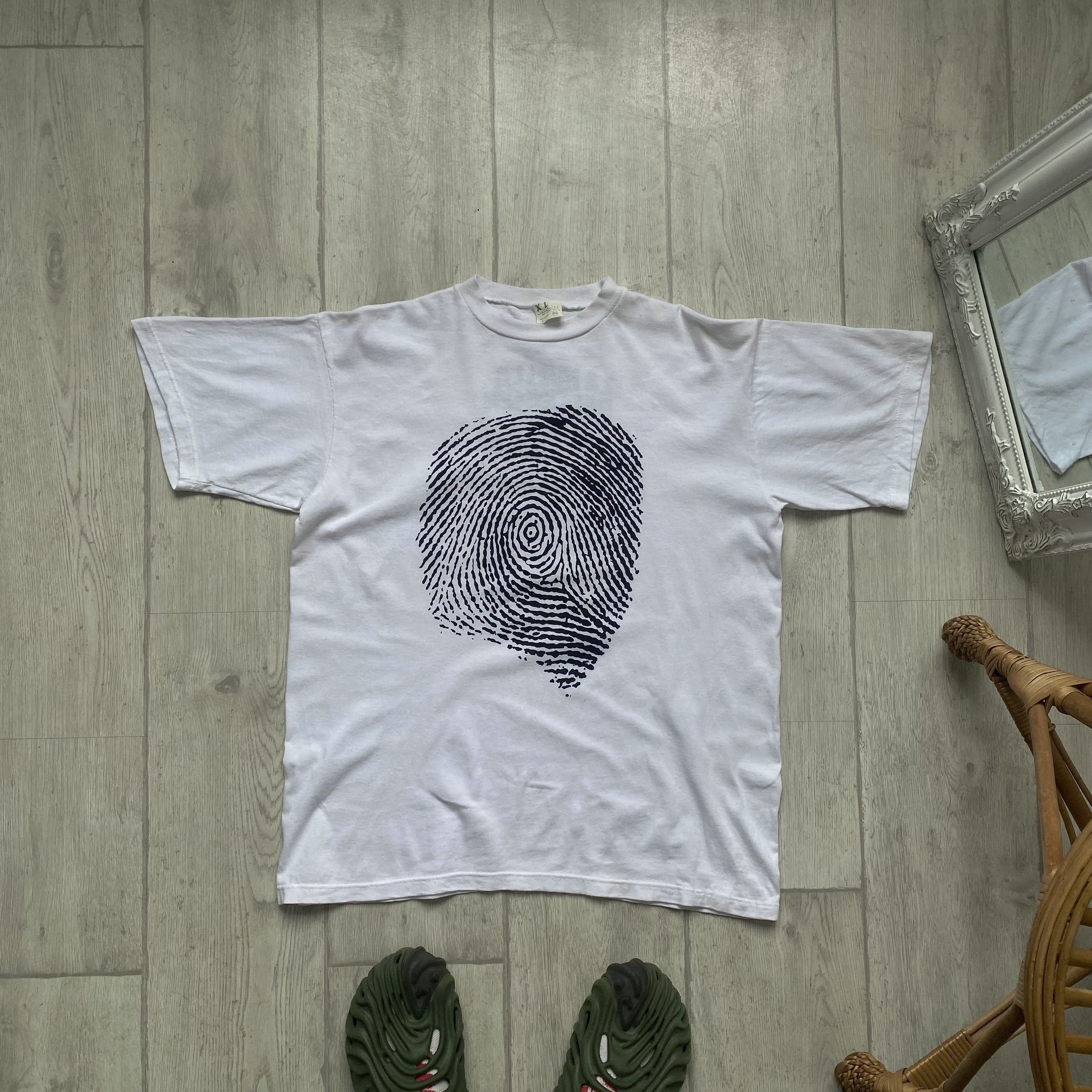 Fruit Of The Loom Vintage 80s Criminal Serial La Huella Del Crimen Tee TV show Size US M / EU 48-50 / 2 - 9 Thumbnail