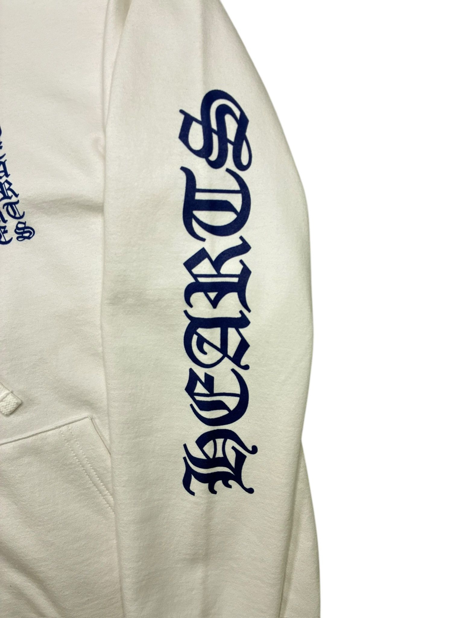 Chrome Hearts Chrome Hearts Vertical Logo Zip Up Hoodie "white" Size US L / EU 52-54 / 3 - 4 Thumbnail