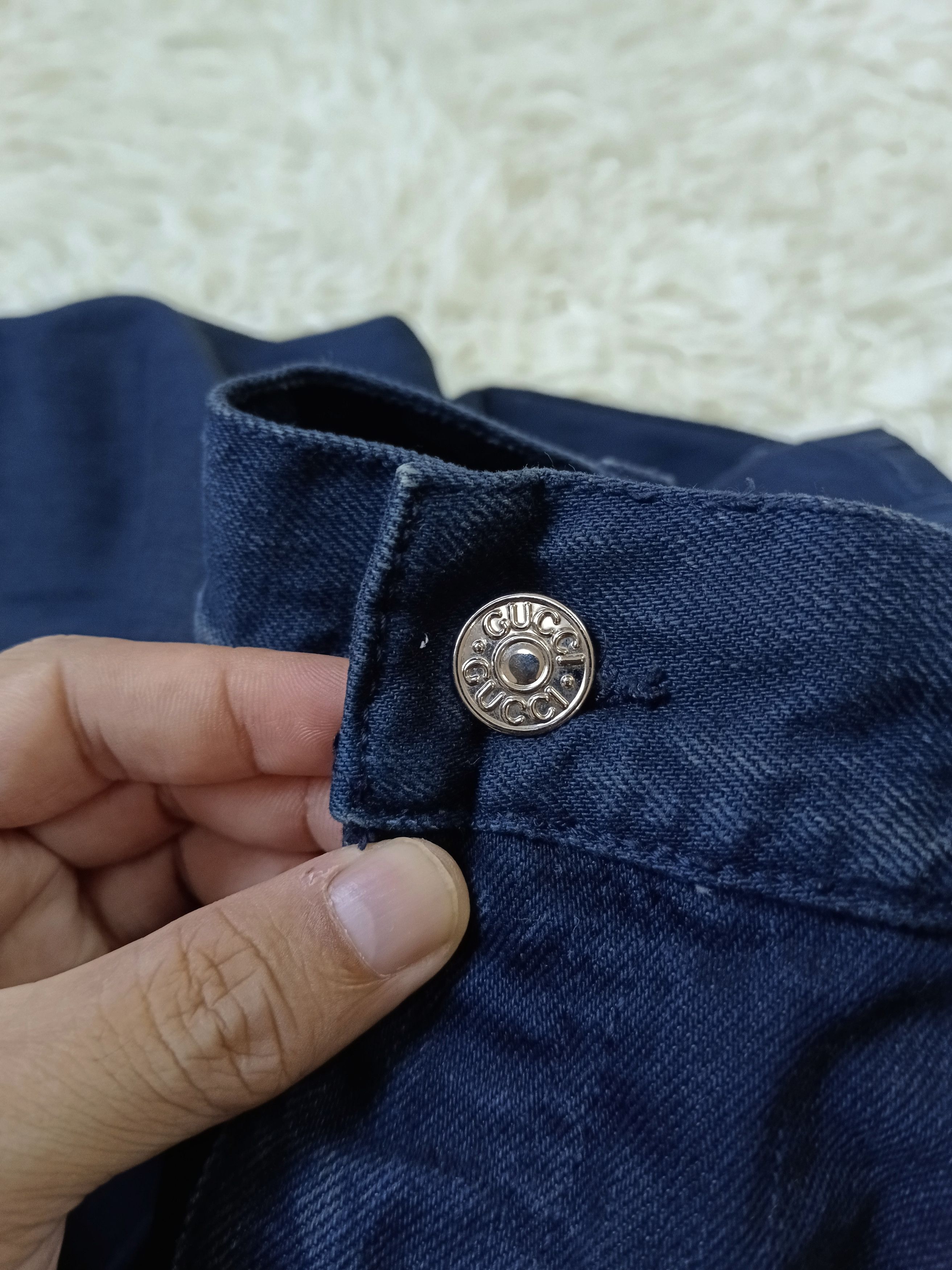 GUCCI MADE IN ITALY DENIM PANTS