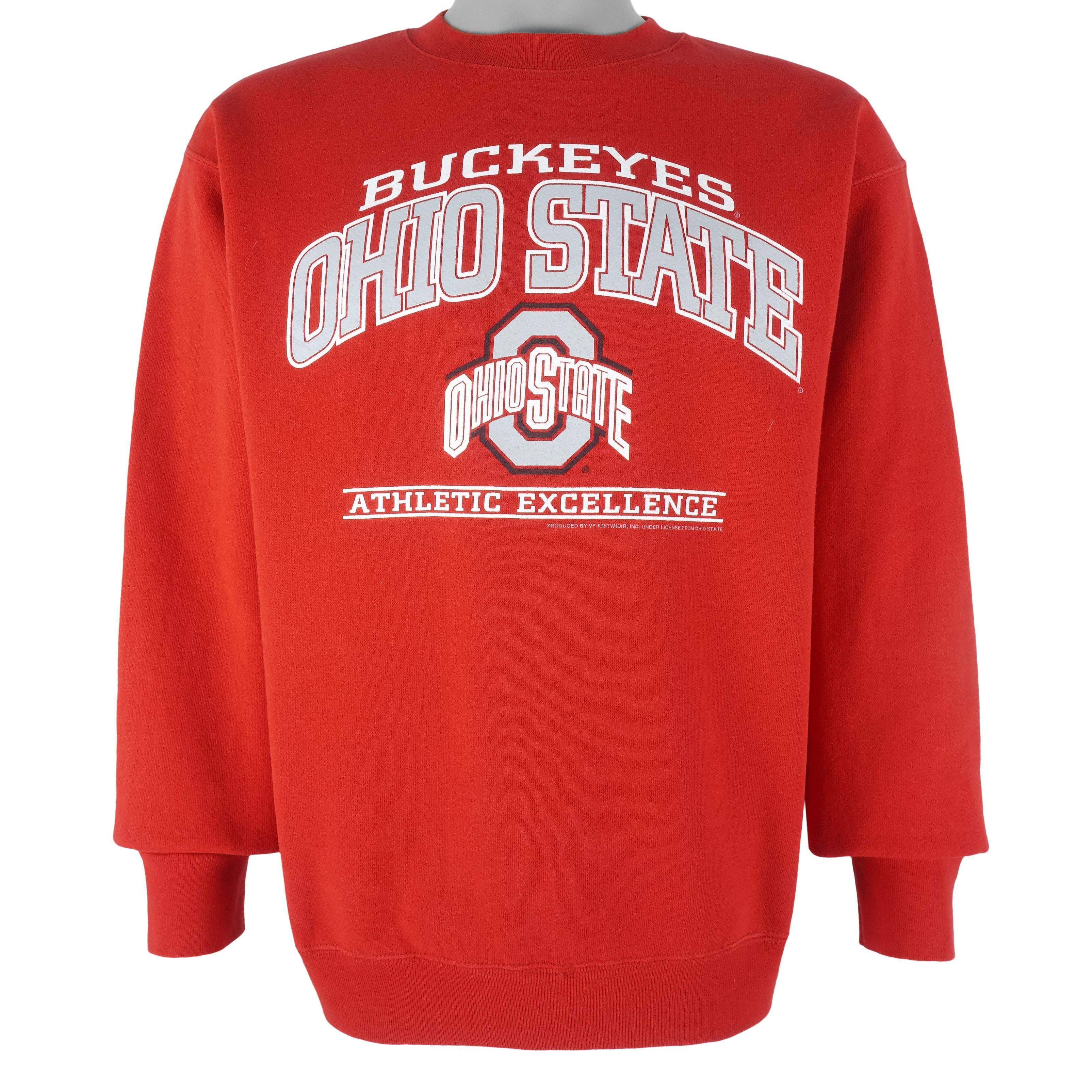 Lee NCAA - Ohio State Buckeyes Crew Neck Sweatshirt 1990s Size US L / EU 52-54 / 3 - 1 Thumbnail