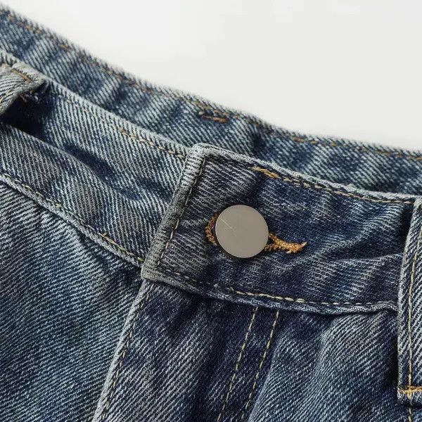 VIBE Distressed Wide Leg Jeans Size US 33 - 8 Thumbnail