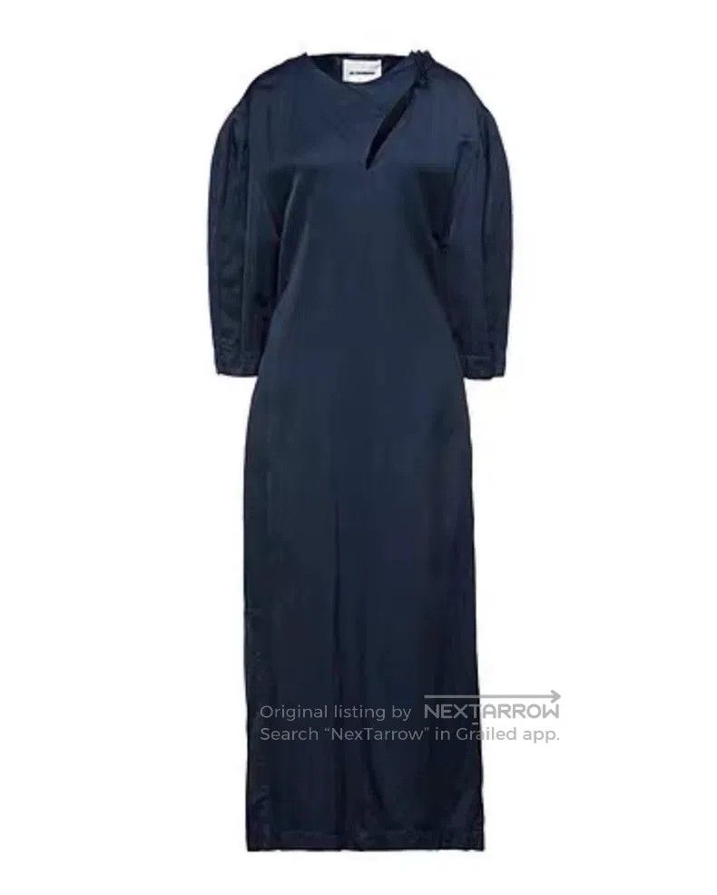 Jil Sander Jil Sander size 32 Blue Cutout Dress Size XS / US 0-2 / IT 36-38 - 3 Thumbnail