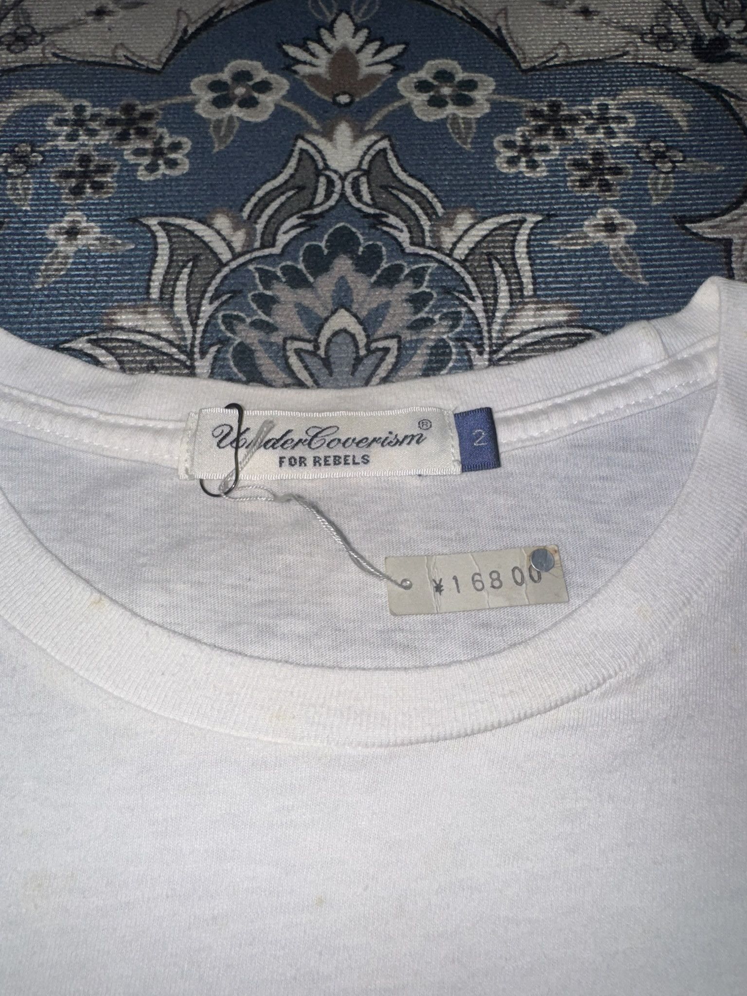 Japanese Brand × Jun Takahashi × Undercover Undercoverism For Rebel by Undercover Dead Brain T shirt Size US M / EU 48-50 / 2 - 4 Thumbnail