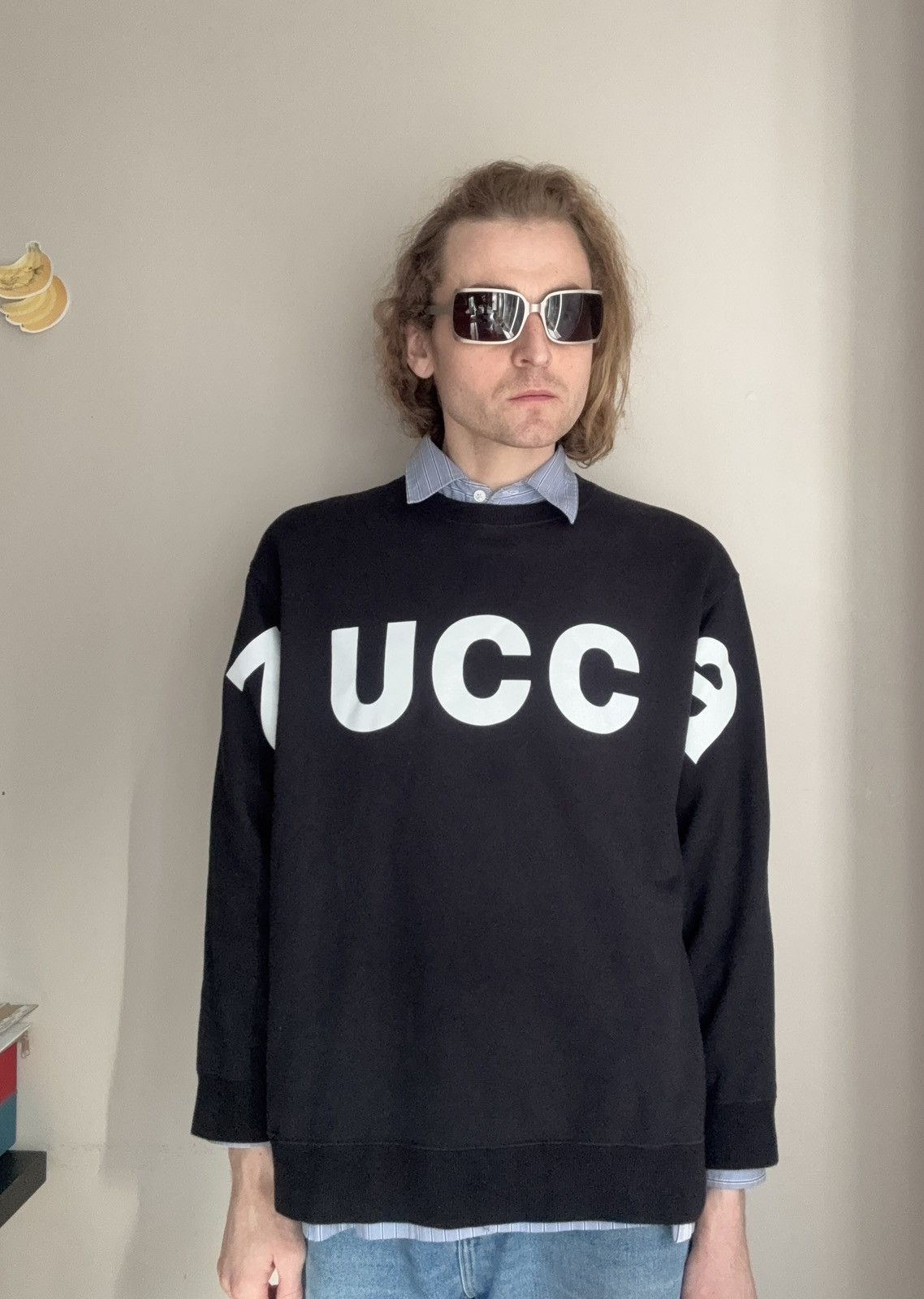 CABANE de ZUCCa ZUCCA XL Logo Crewneck Sweatshirt Size US XL / EU 56 / 4 - 3 Thumbnail