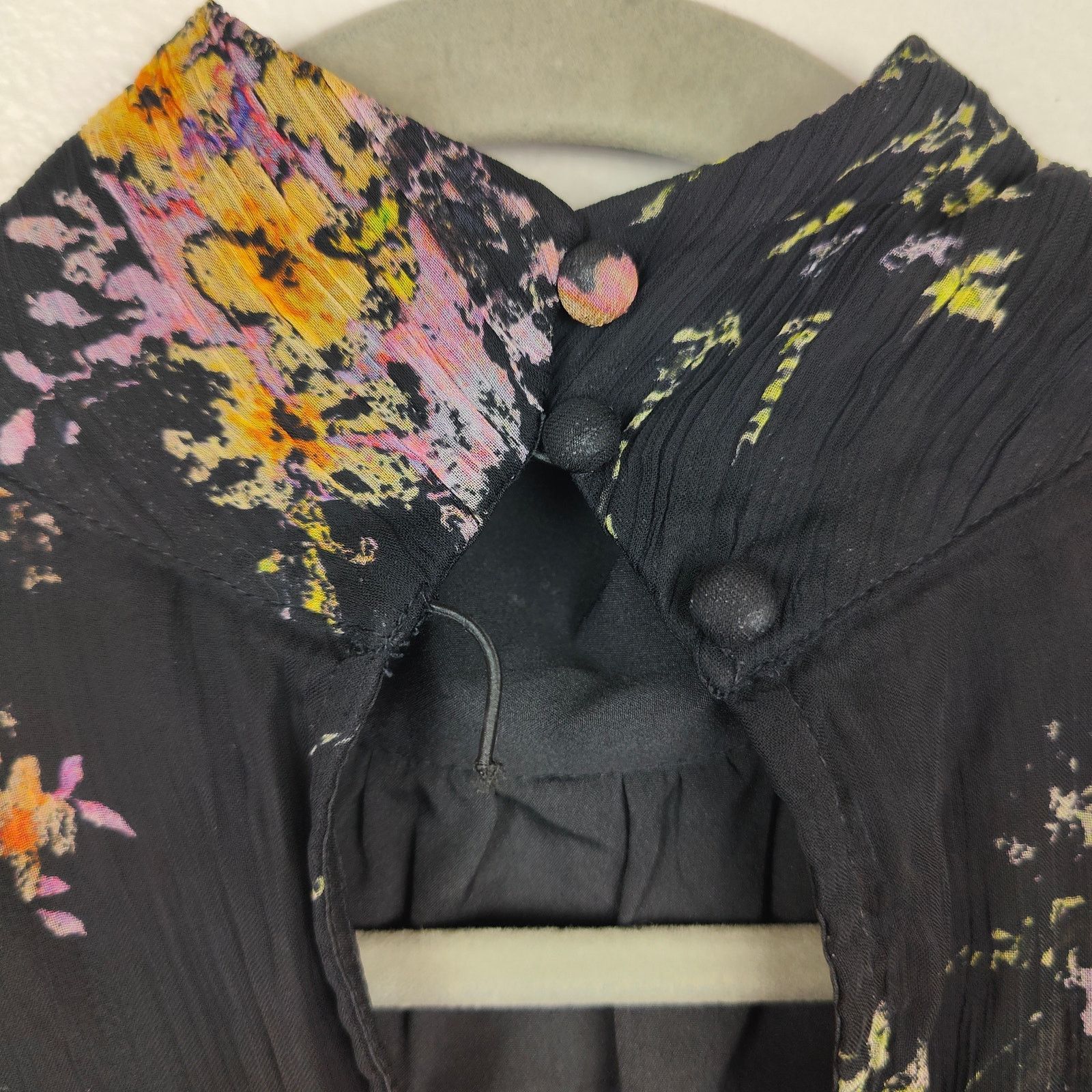 Anthropologie Anthropologie BHLDN Lior Long-Sleeve Chiffon Dress Size S / US 4 / IT 40 - 8 Thumbnail