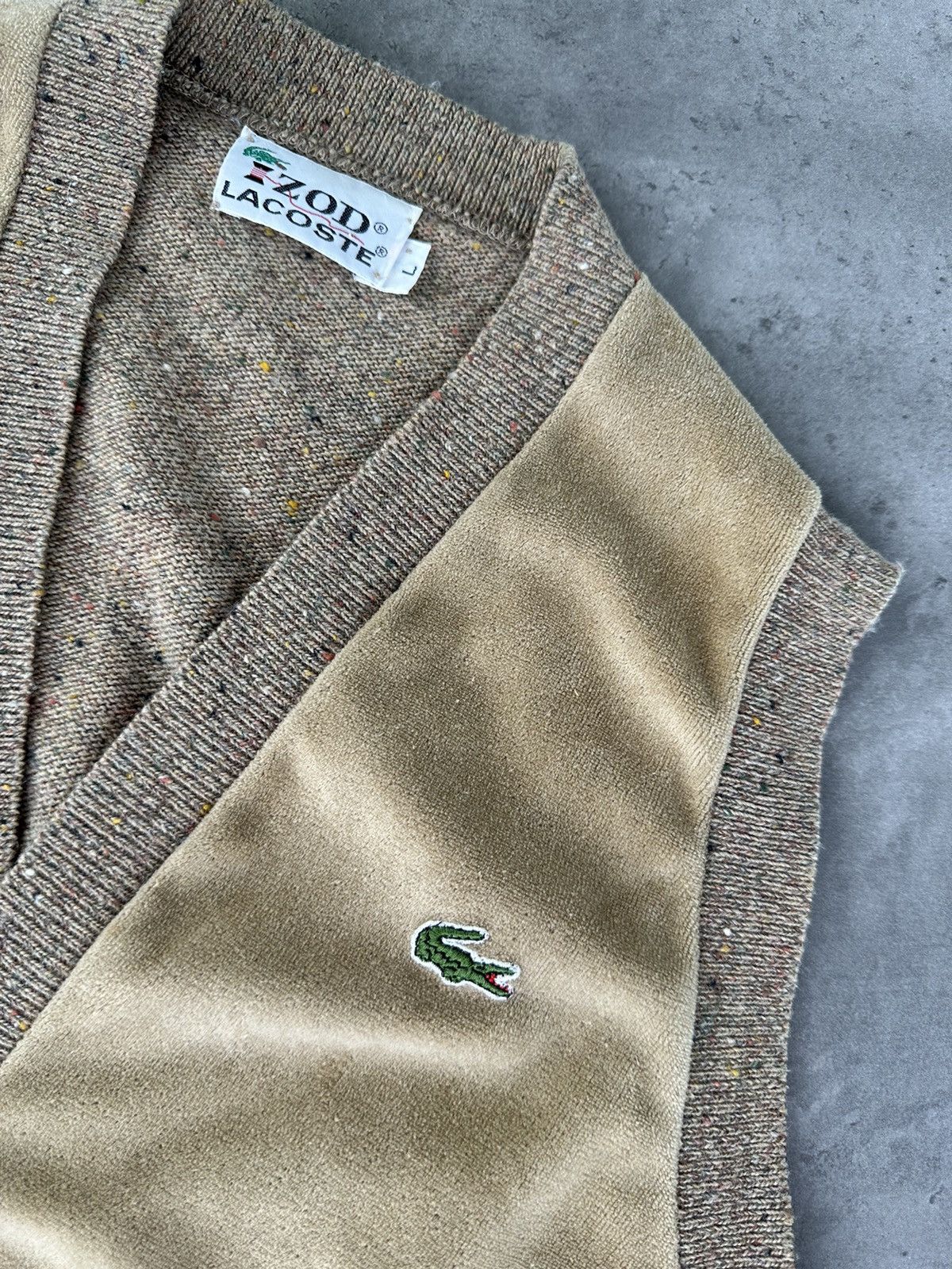 Lacoste Lacoste Vintage Vest Size US L / EU 52-54 / 3 - 3 Thumbnail