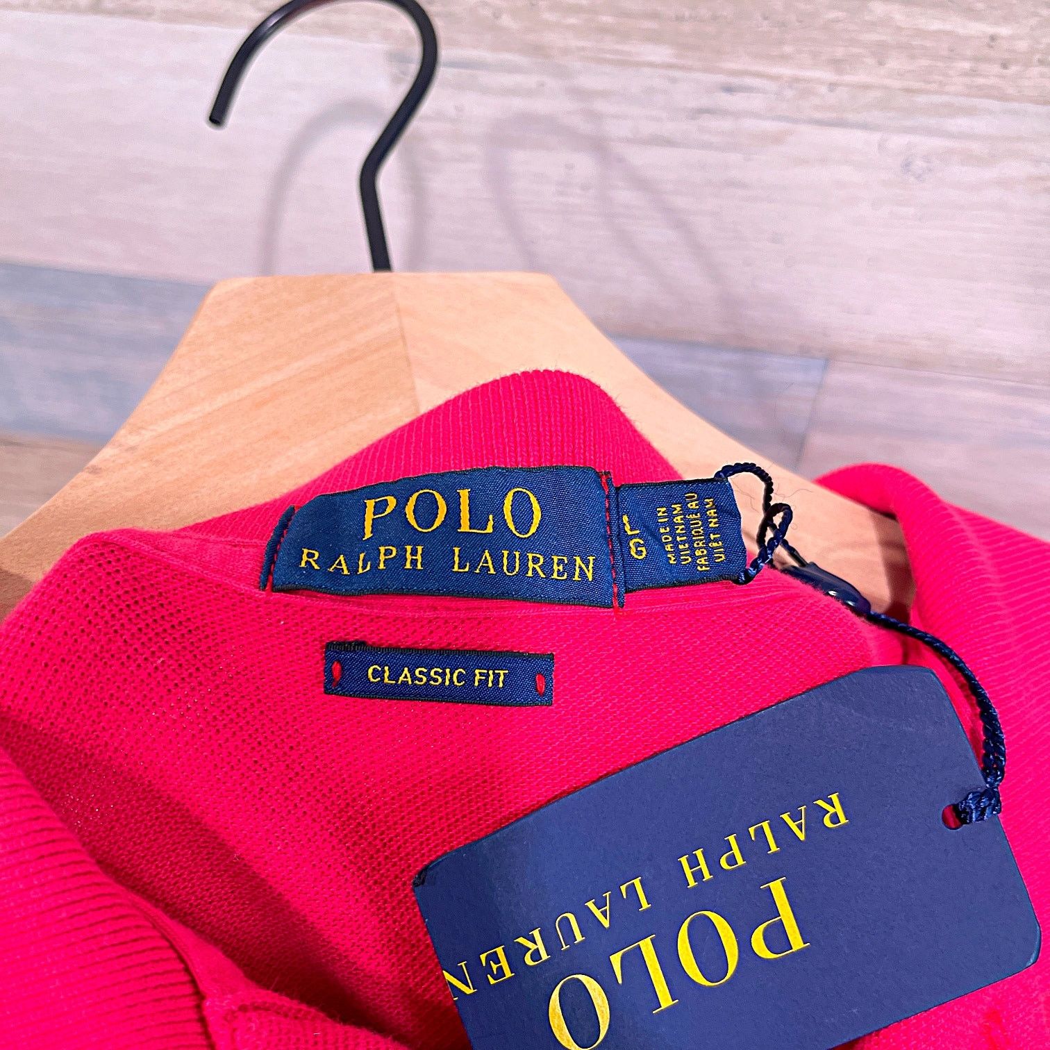 Polo Ralph Lauren POLO Ralph Lauren Classic Pocket Logo Shirt Red Short Sleeve Size US L / EU 52-54 / 3 - 6 Thumbnail