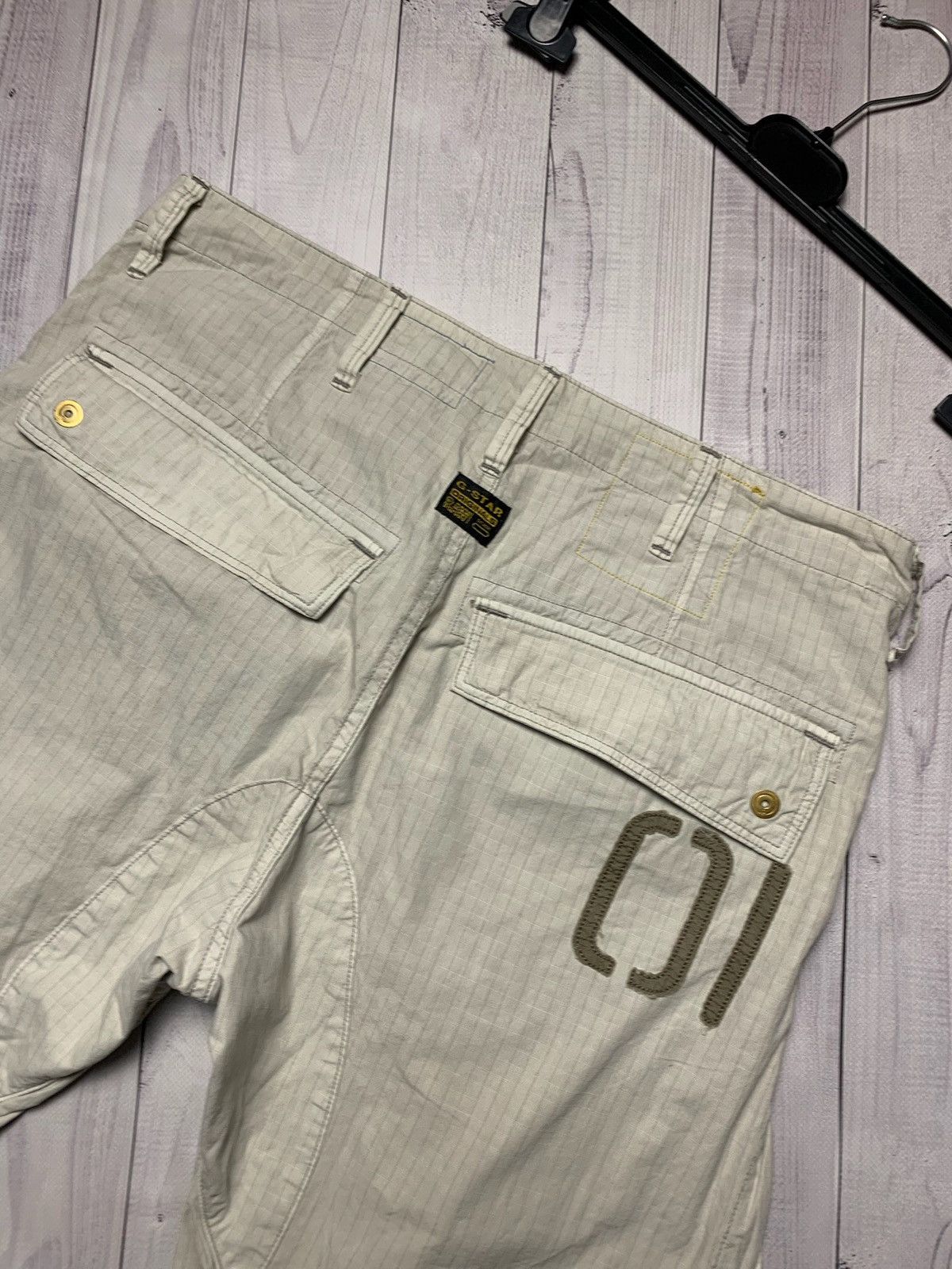 G-Star × Vintage Cargo vintage G Star Raw pants multi pocket size 34 banana Size US 34 / EU 50 - 5 Thumbnail